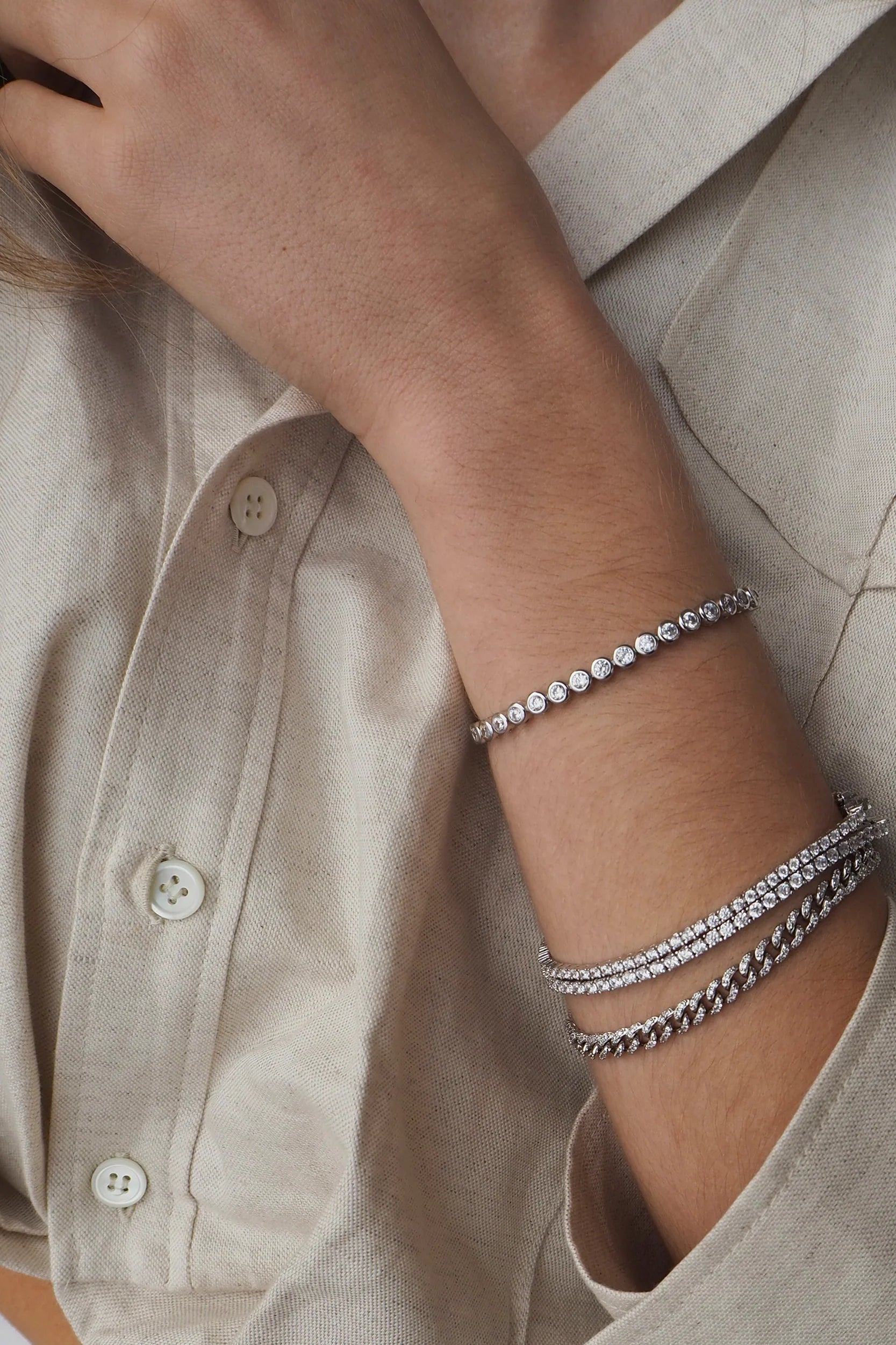 Mini Amina Tennis Bracelet