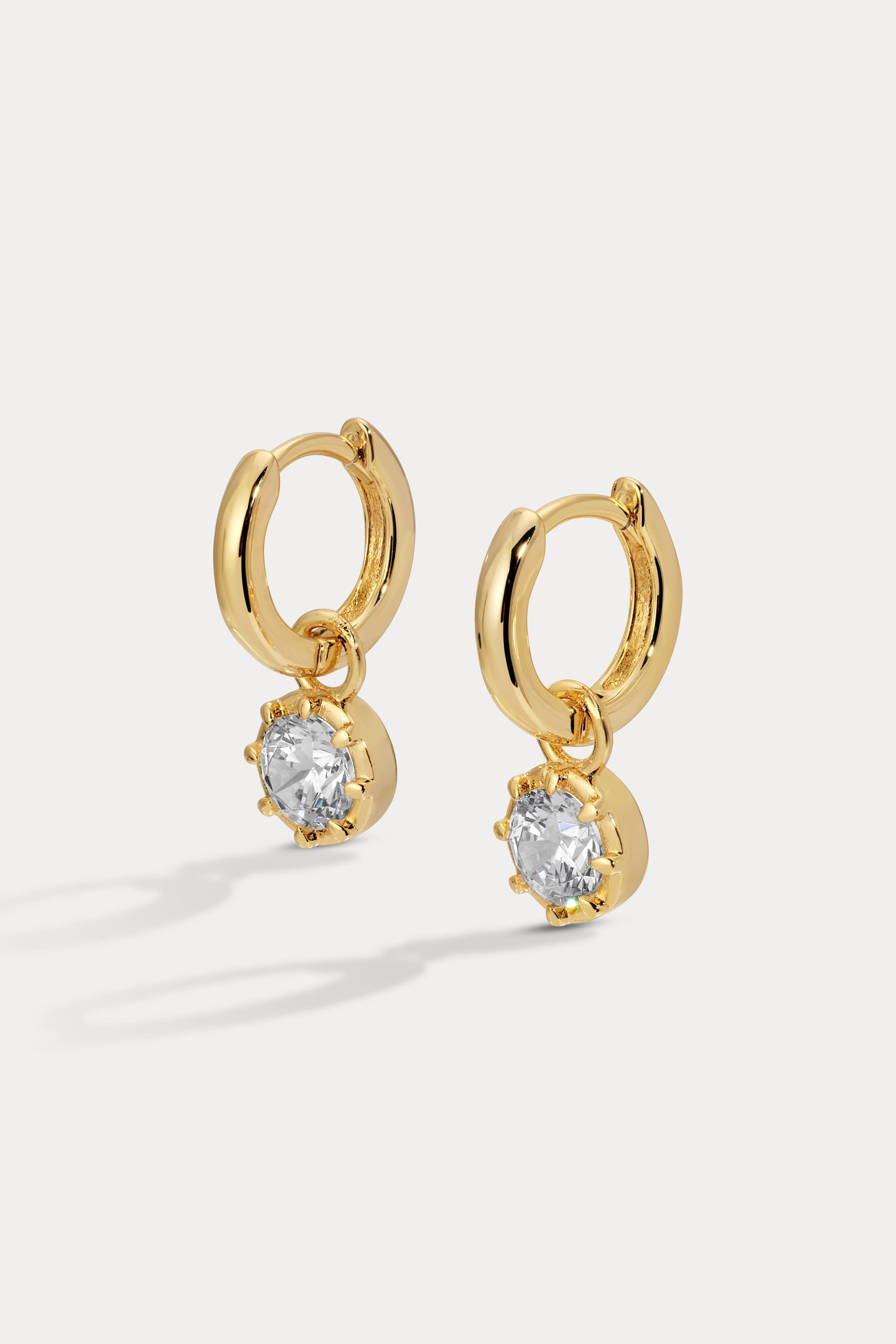 Petite Celeste Charm Huggies