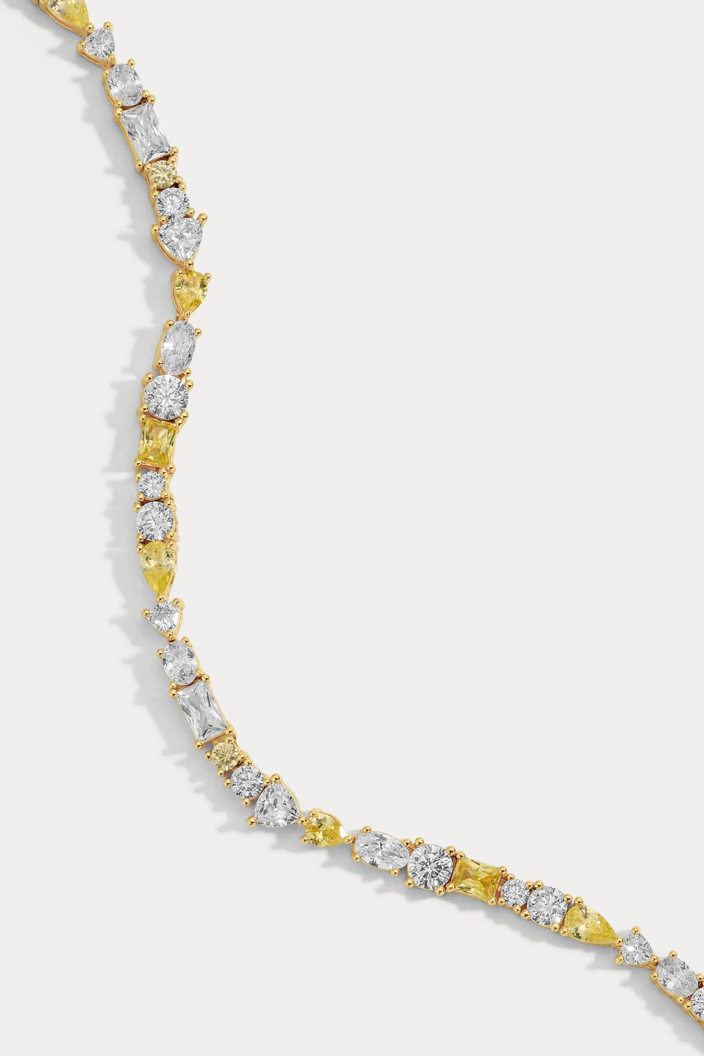 Yellow Sapphire Mavis Tennis Bracelet