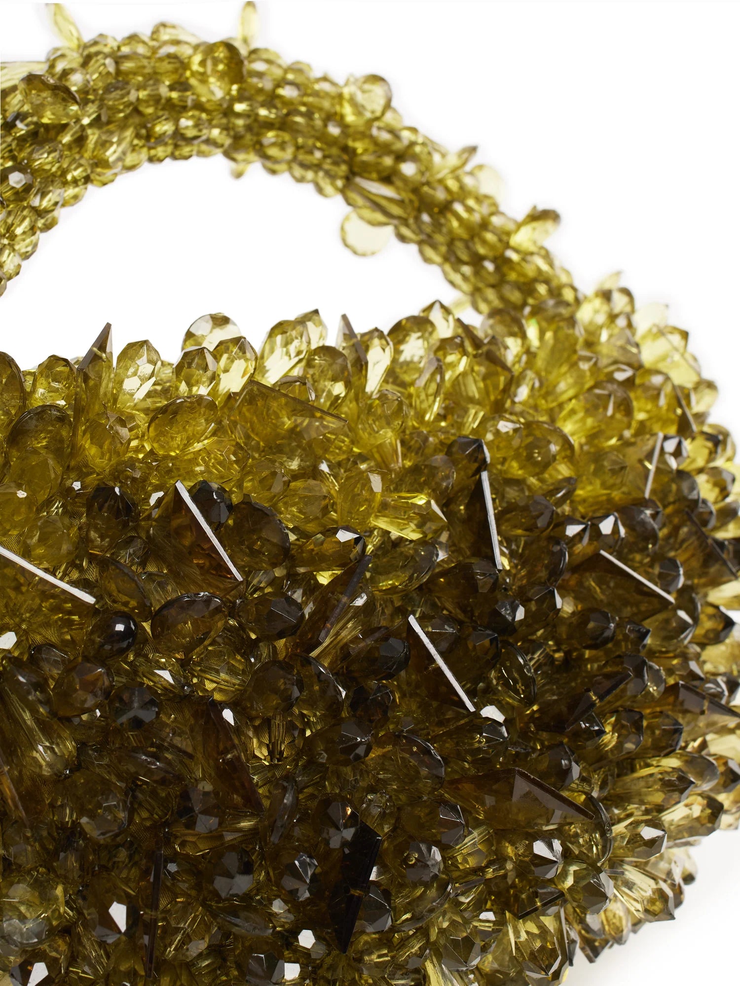 Green Crystal Quartz Bag