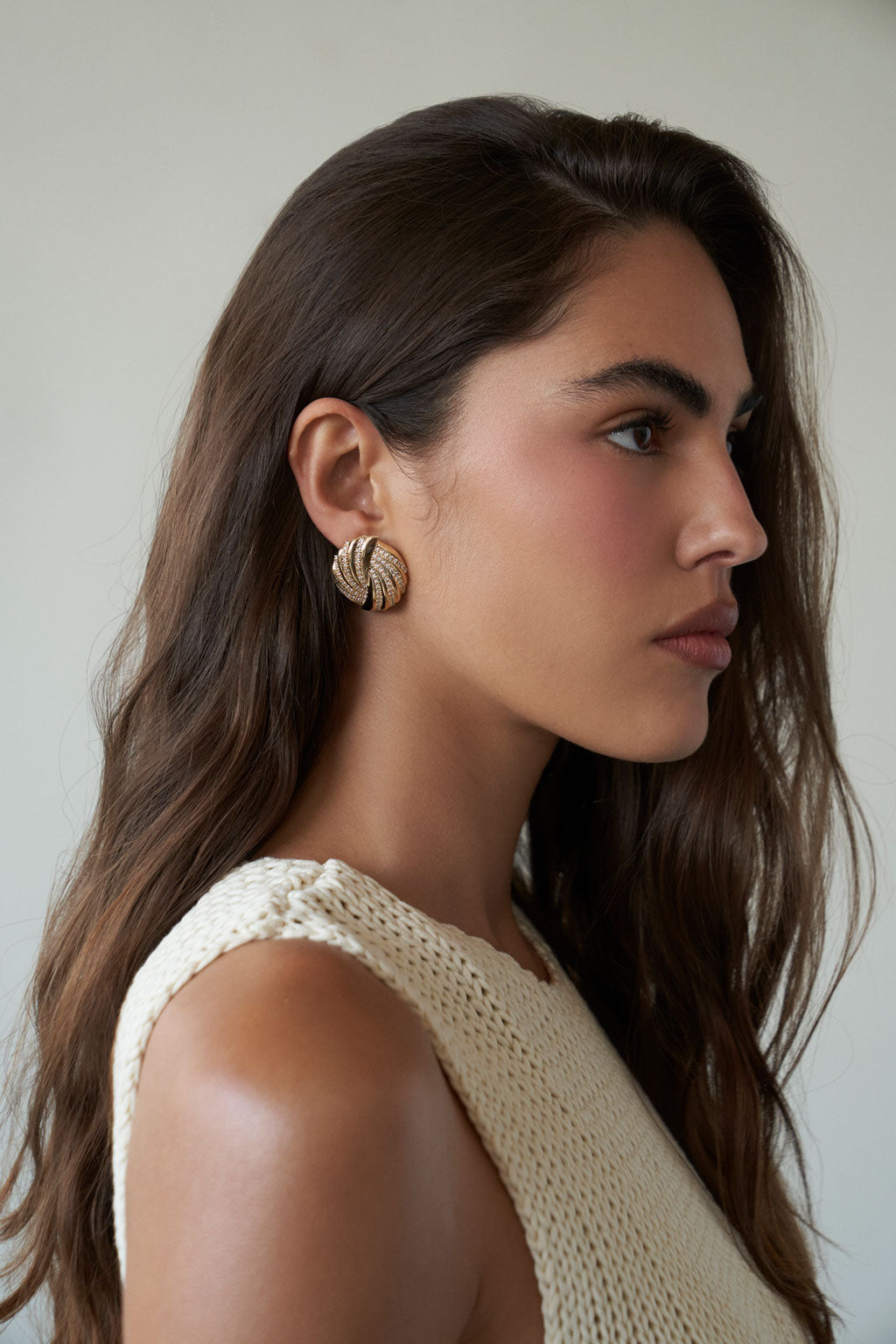 Pave Arlo Earrings