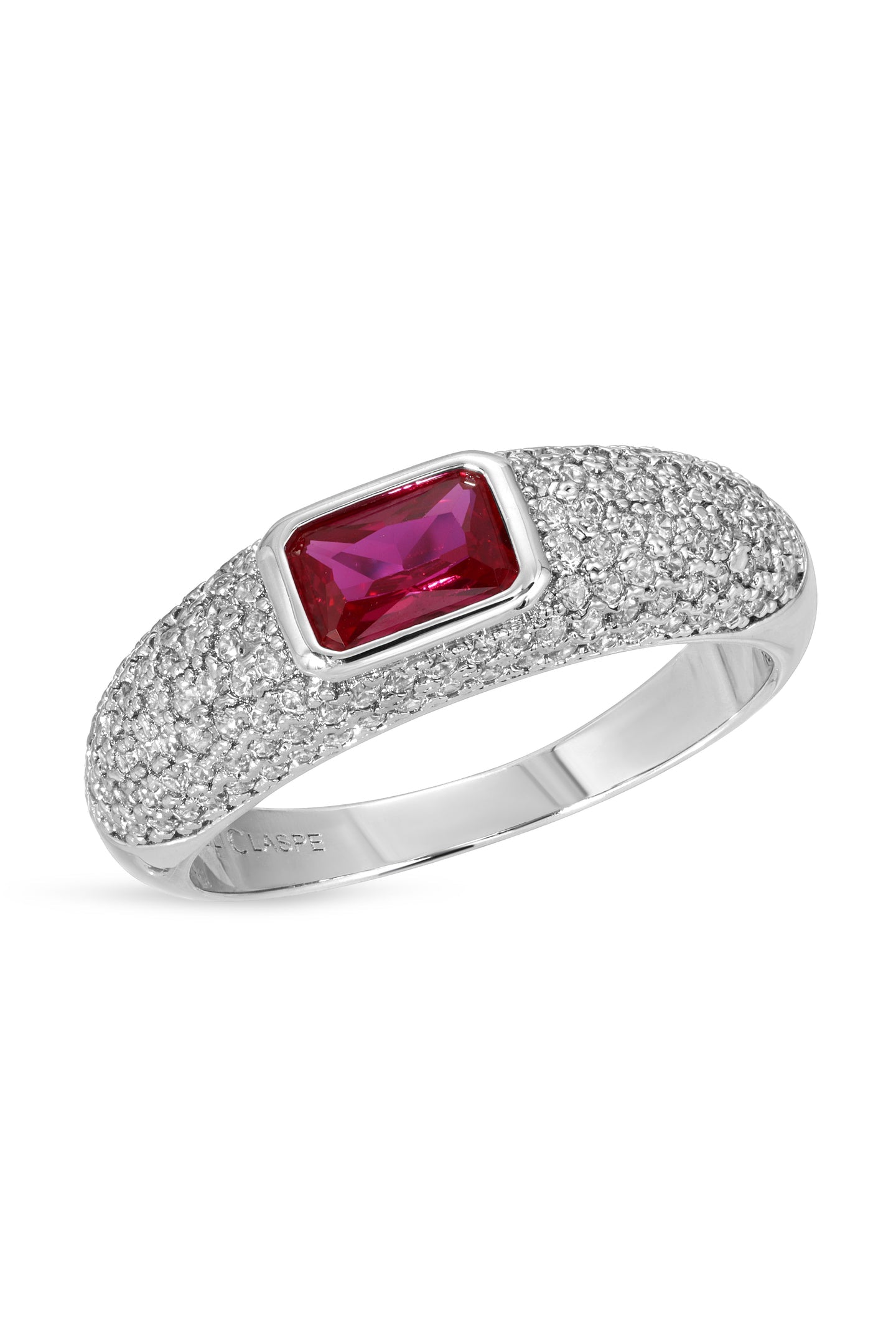 Ruby Pave Ring