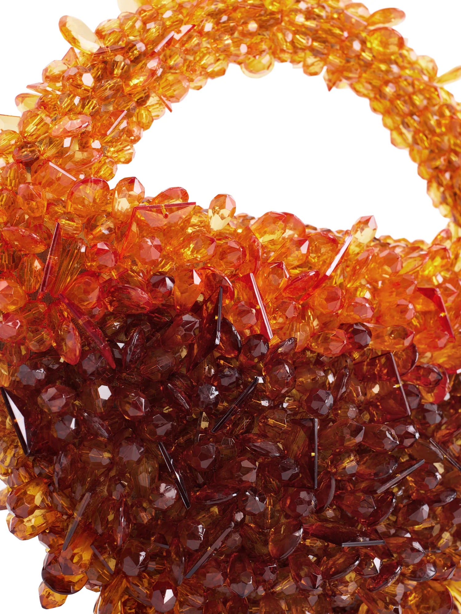 Orange Crystal Quartz Bag