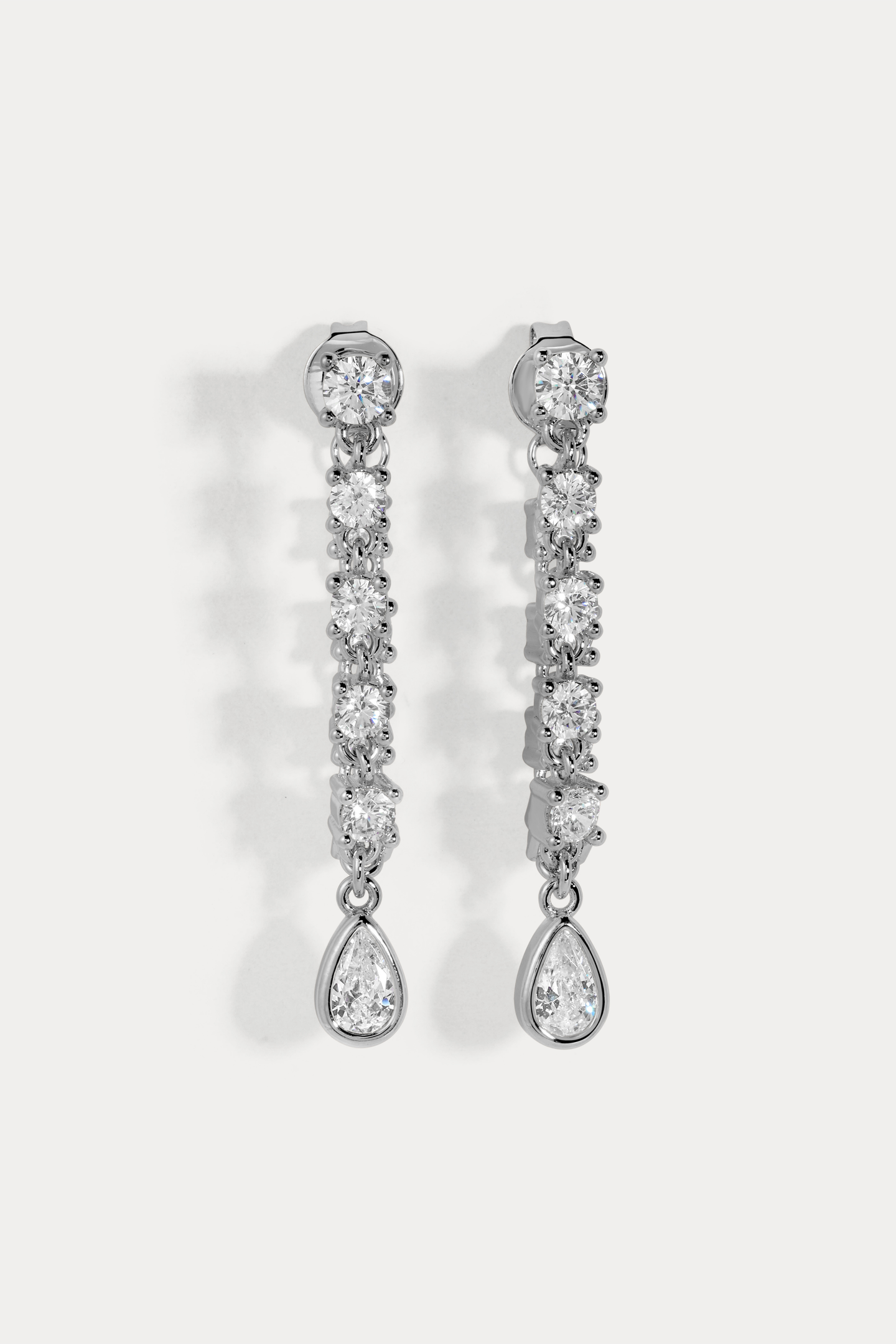 Small Stephie Bezel Earrings