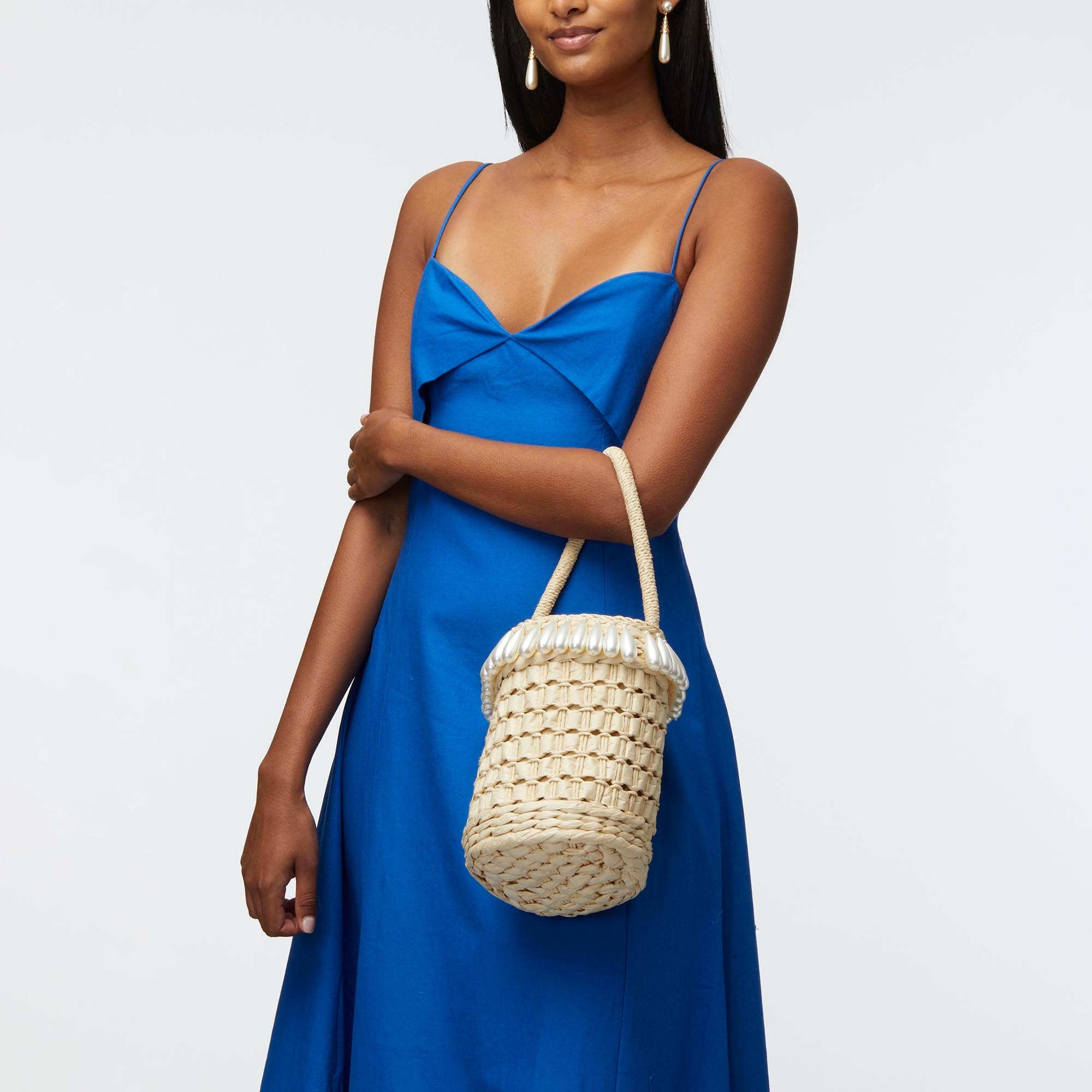 Bahari Pearl Basket Tote