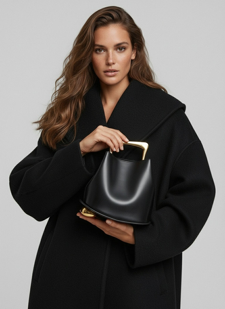 Ozzy Bag - Black & Gold