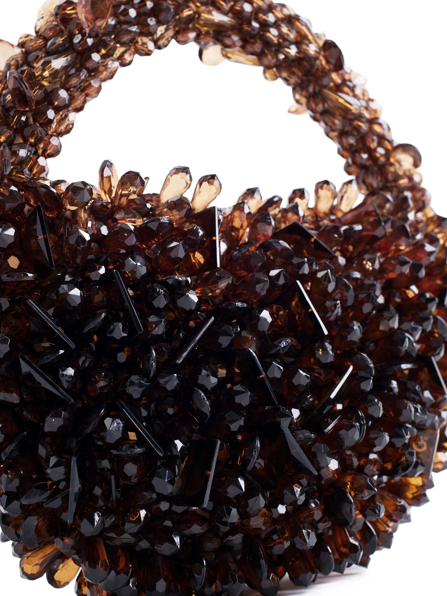 Chocolate Crystal Quartz Bag