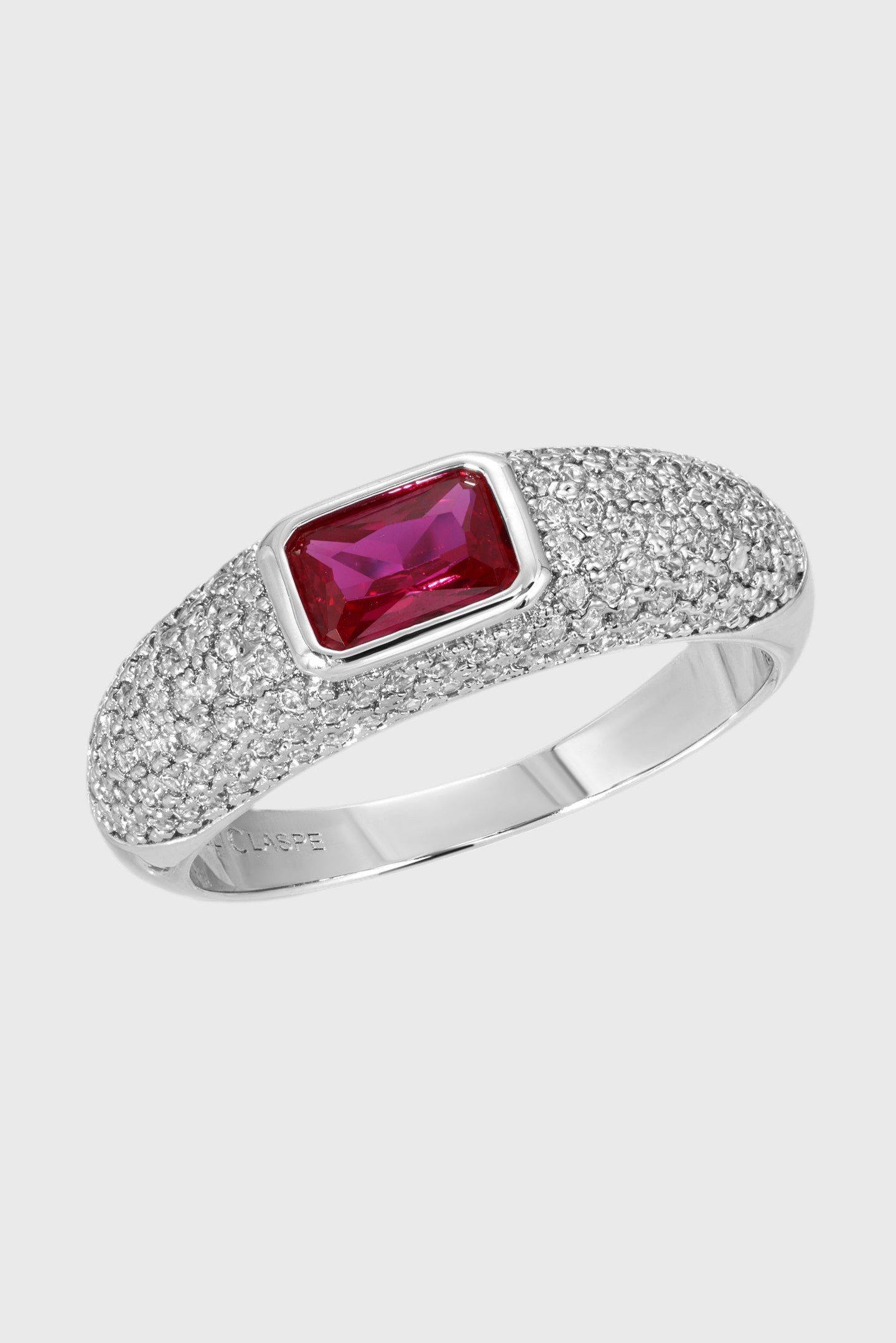 Ruby Pave Ring