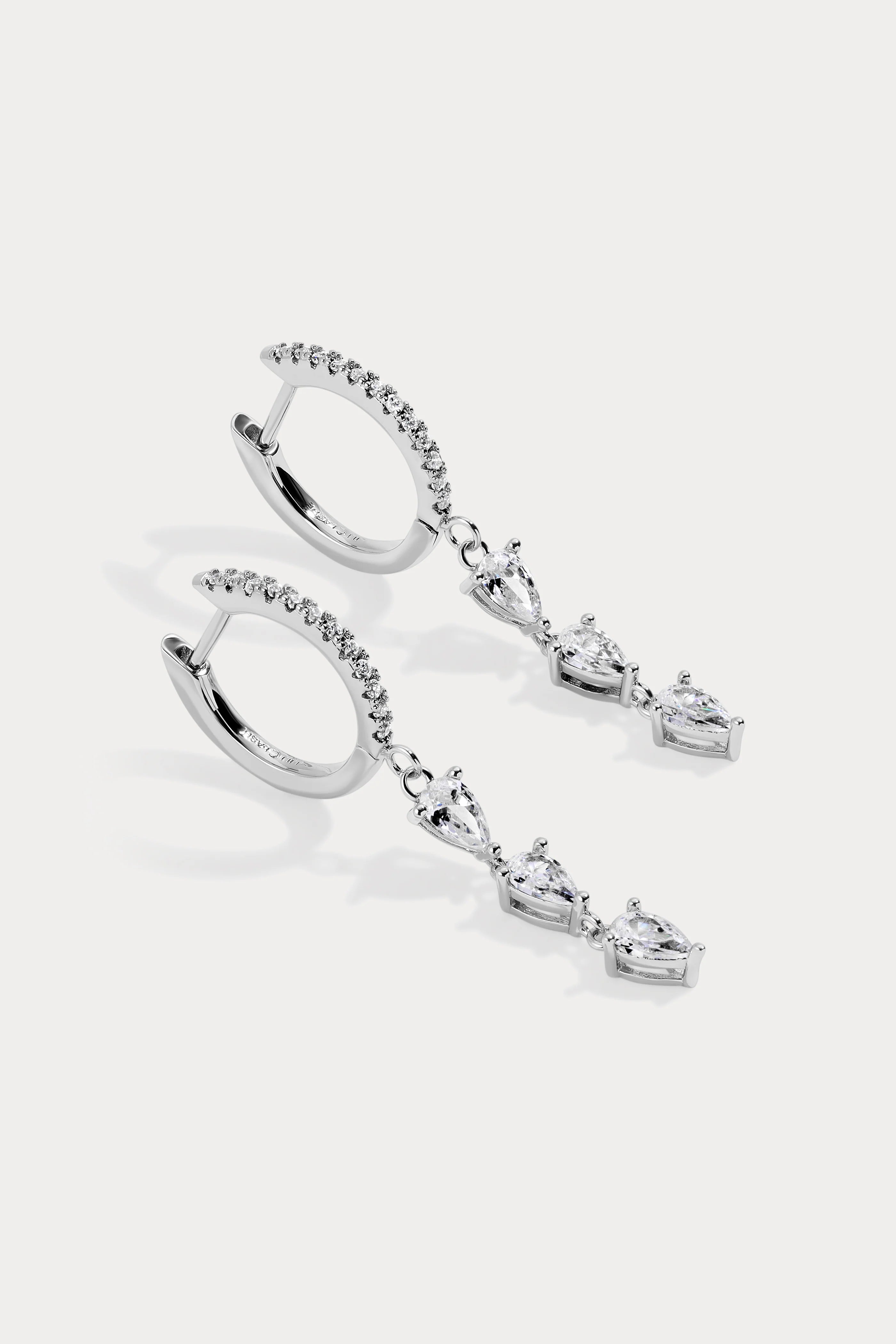 Cleo Pear Dusters - Earrings