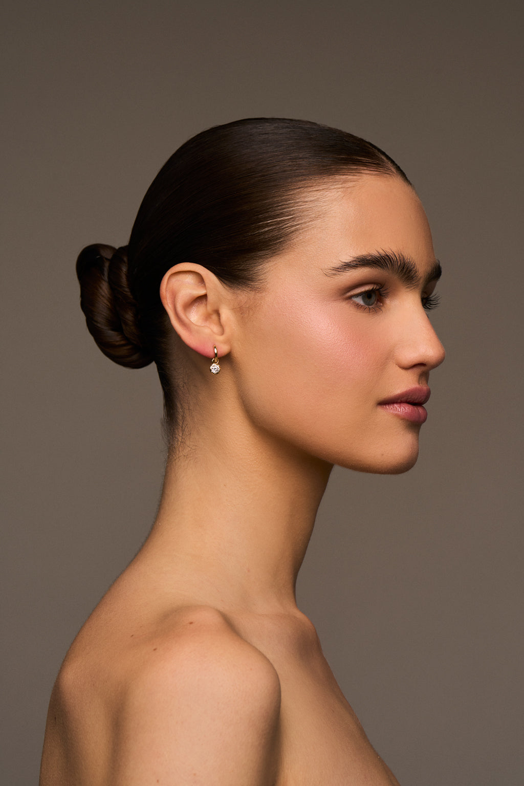 Petite Celeste Charm Huggies