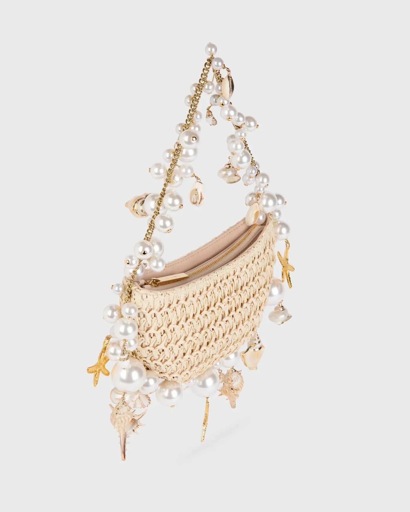 Bahari Raffia Shoulder Bag