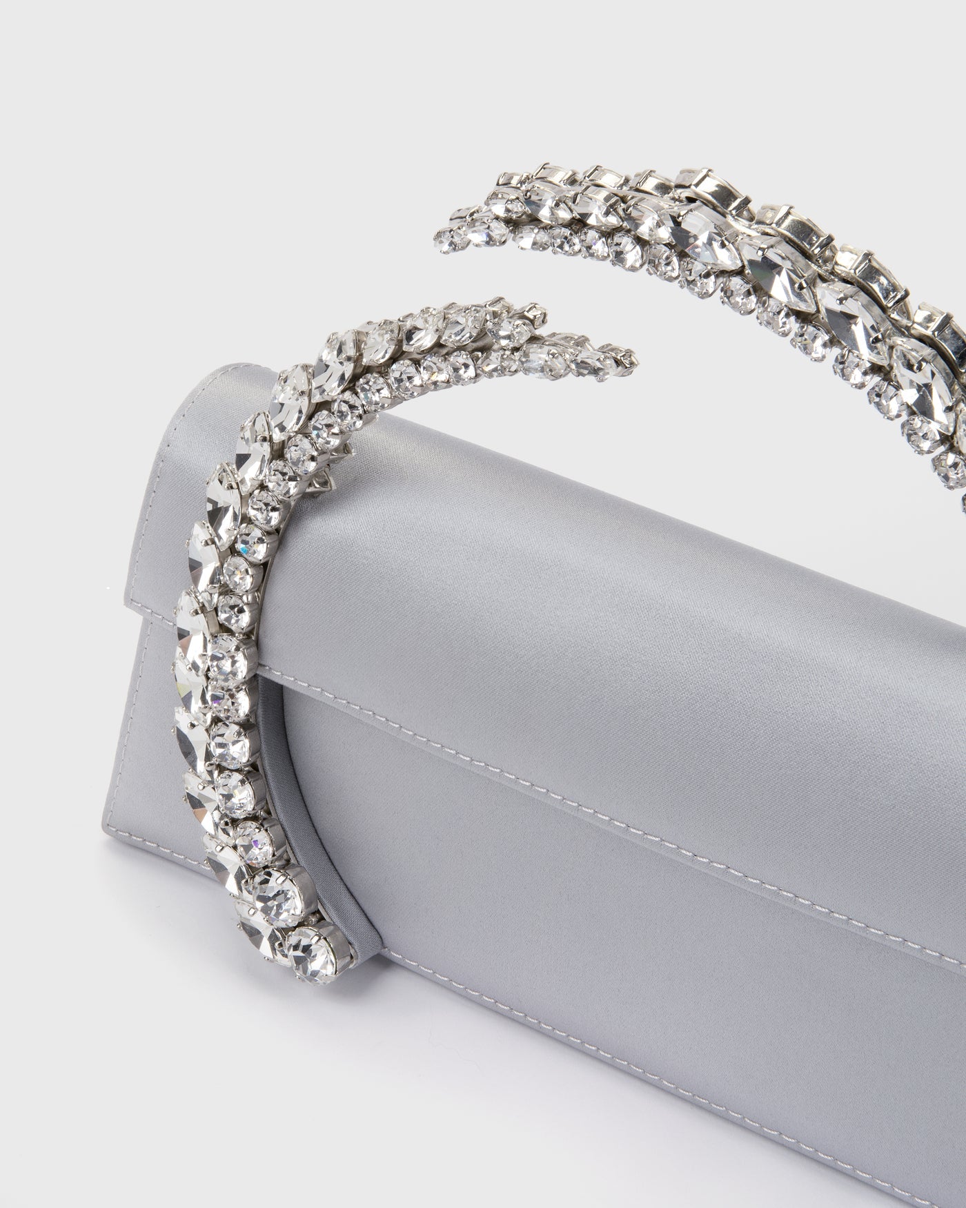 Silver Glace Clutch