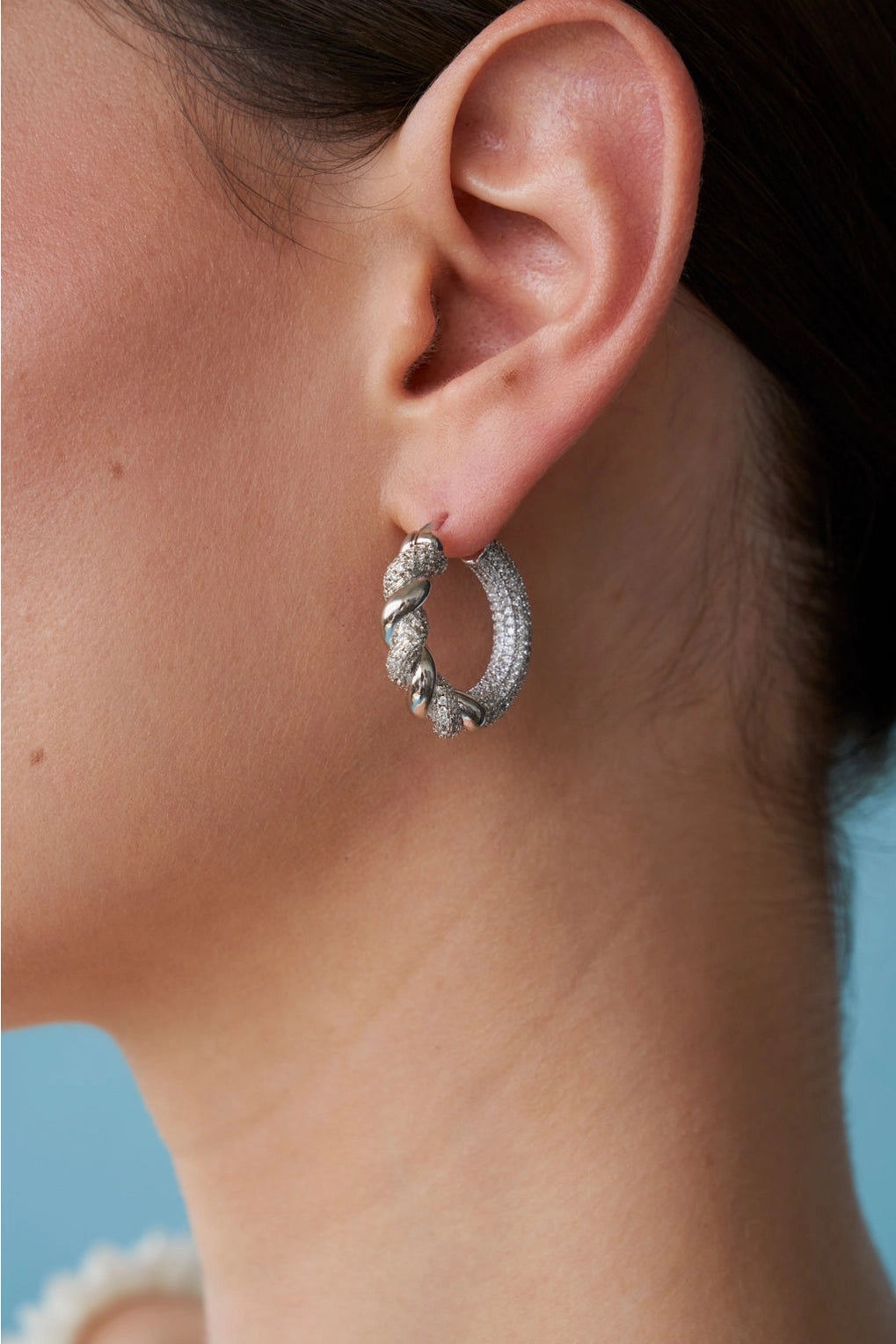 Pave Small Lilou Earrings