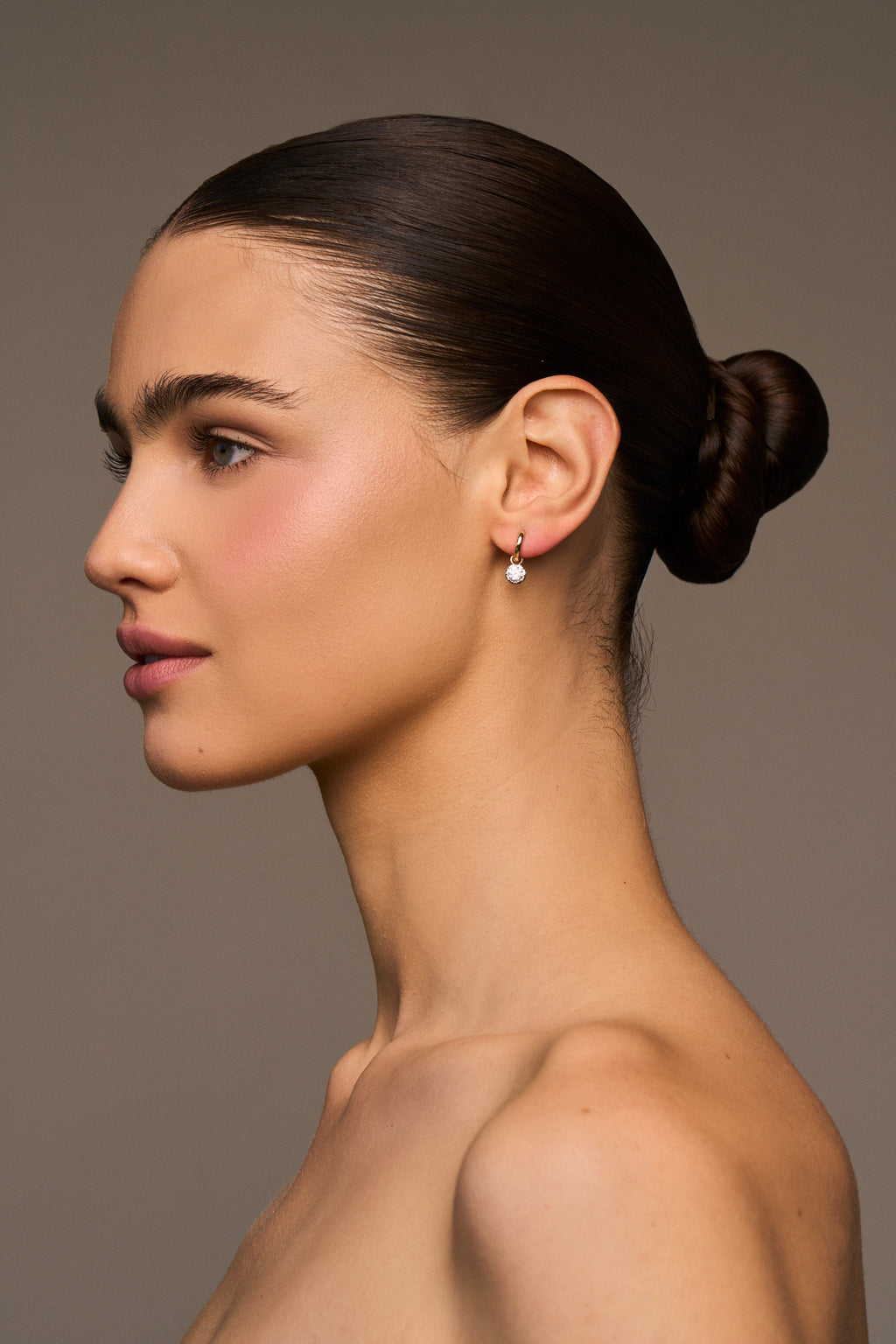 Petite Celeste Charm Huggies