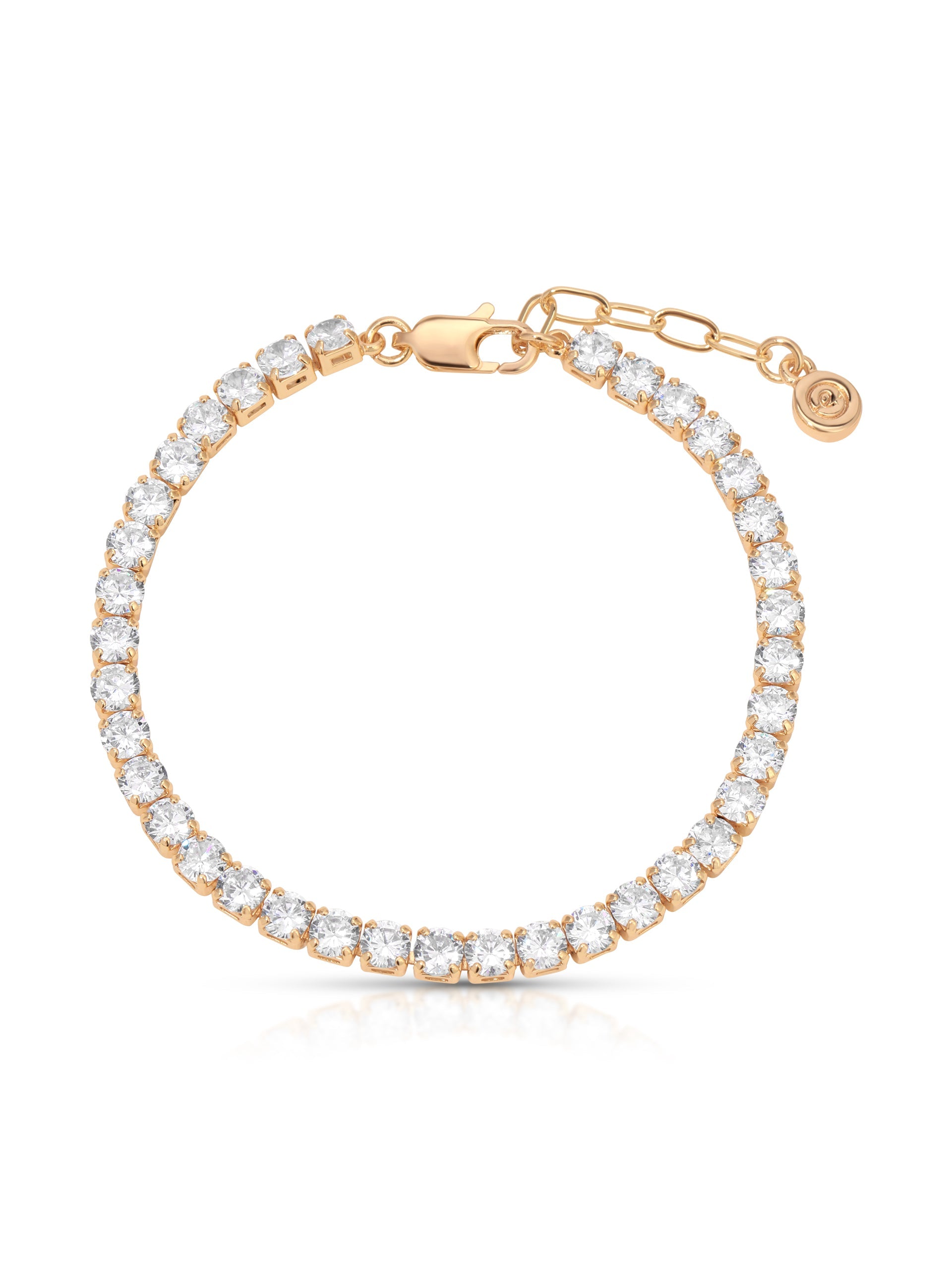Single Row Tennis Bracelet-1