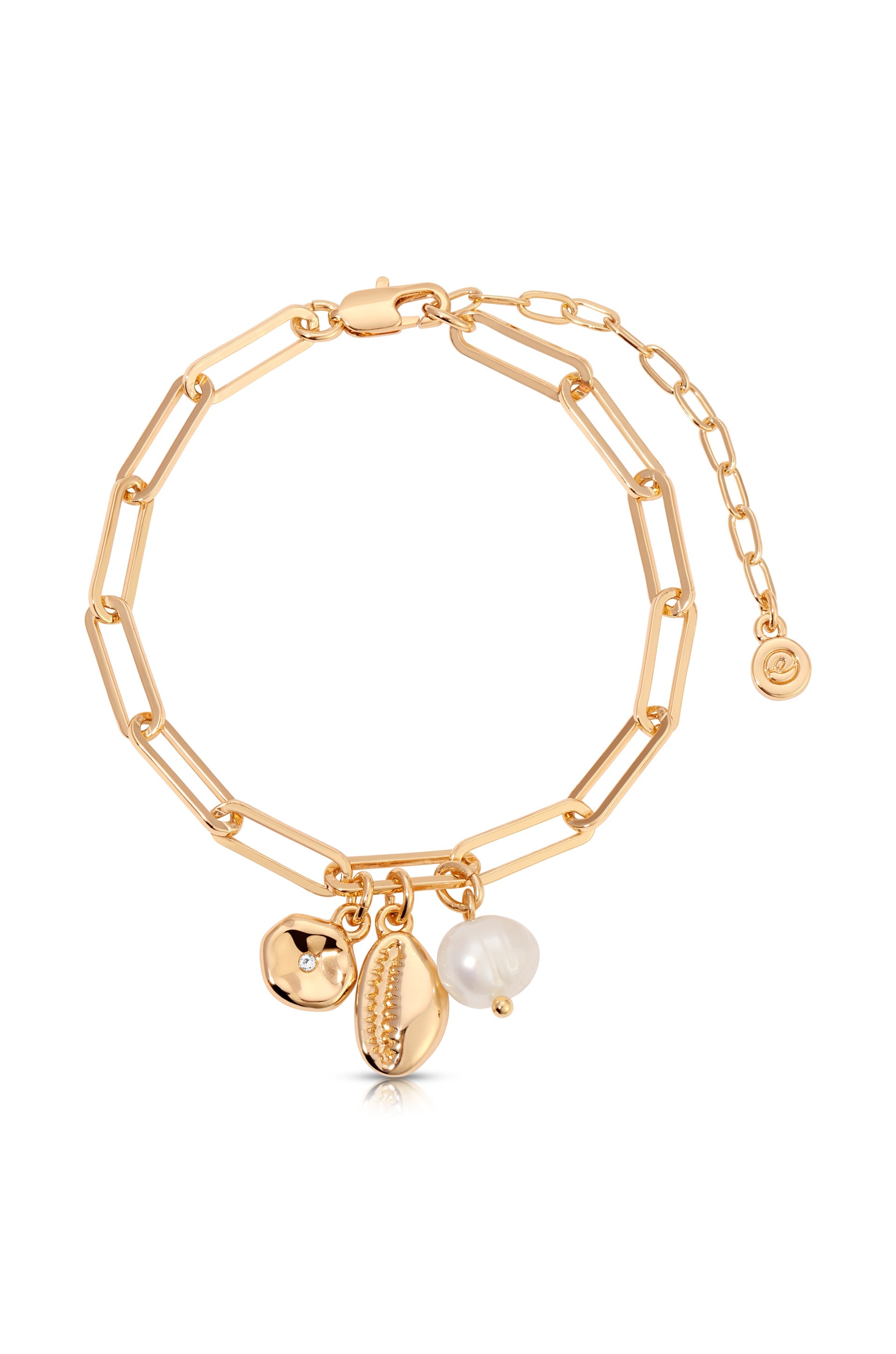 Golden Shore Charm Bracelet-1