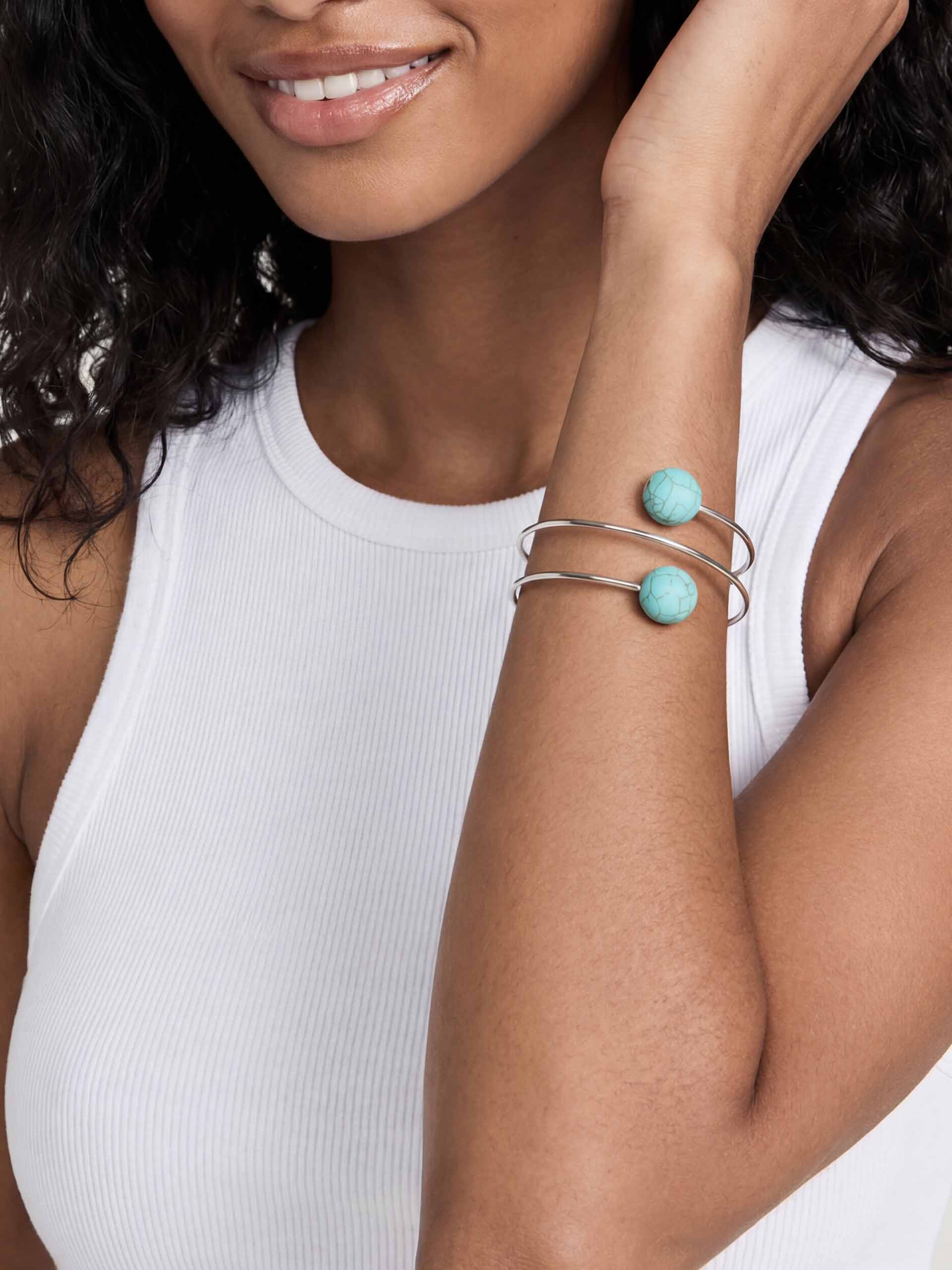 Summer Escape Turquoise Cuff-10