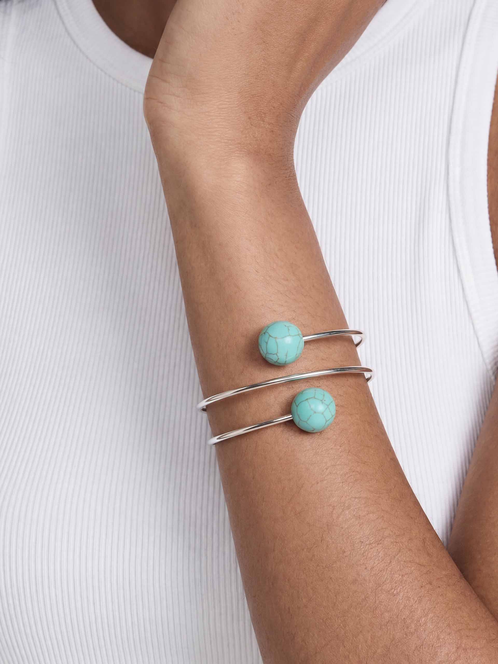 Summer Escape Turquoise Cuff-12