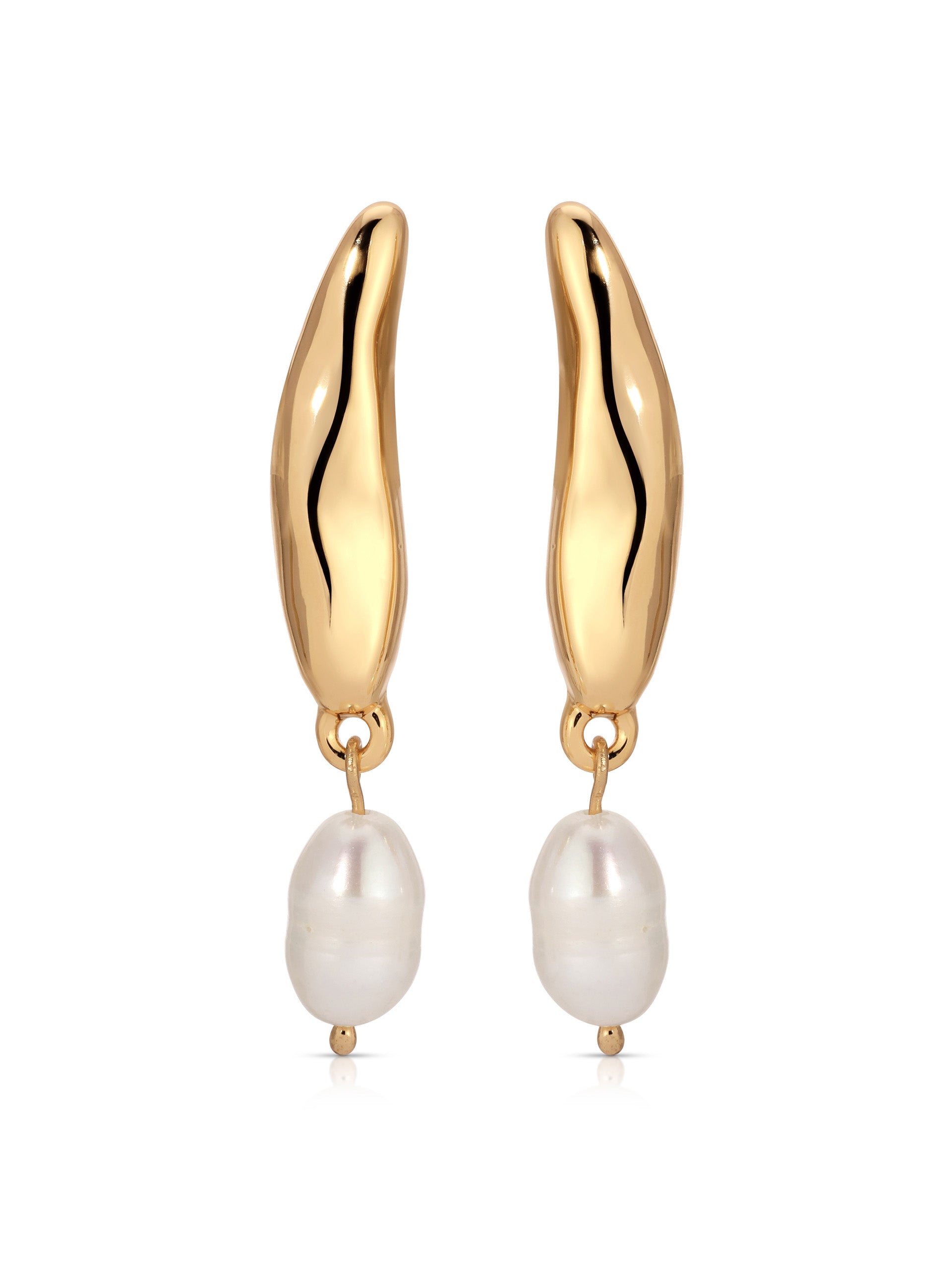 Liquid Luxe Pearl Earrings