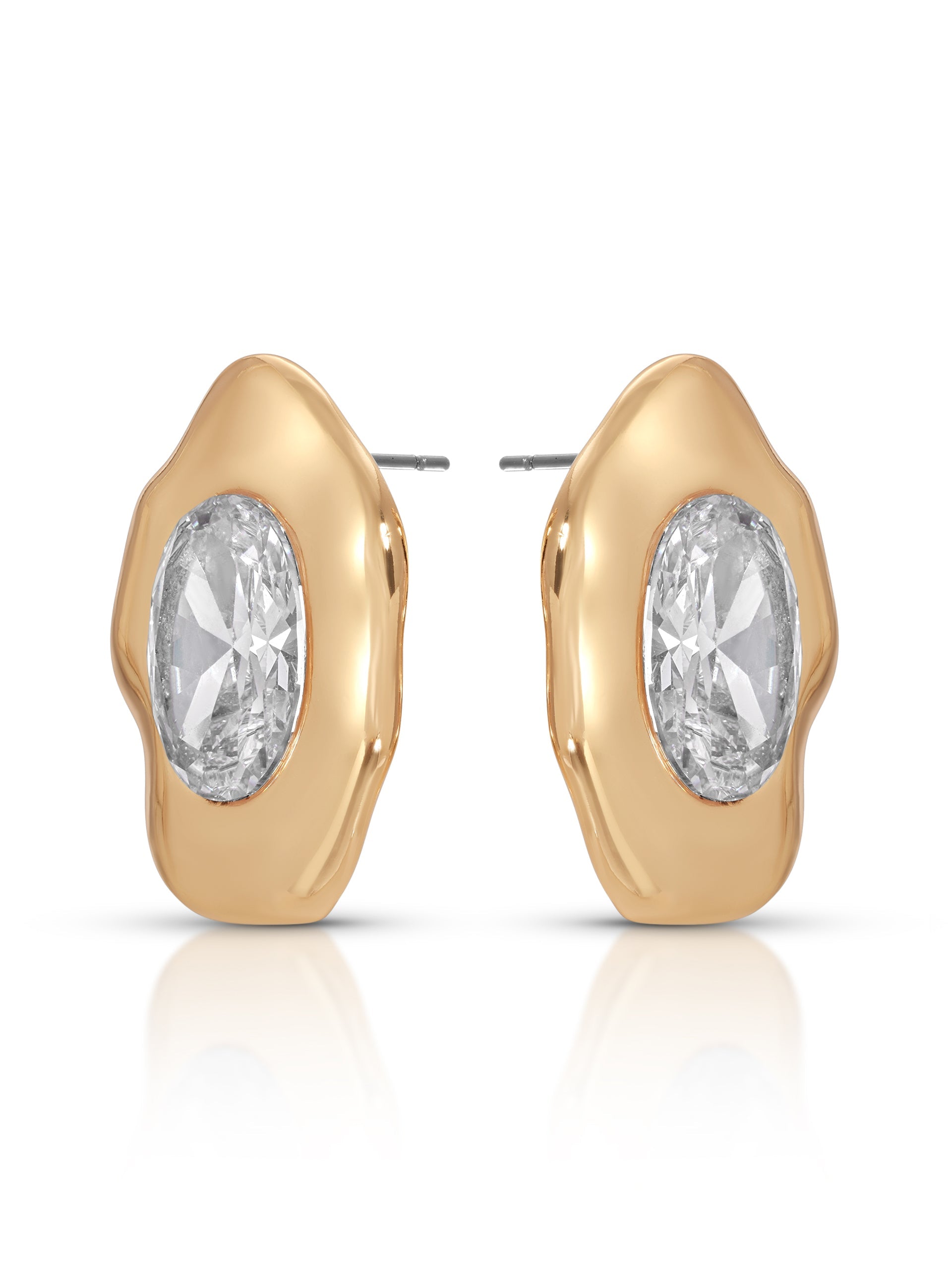 Molten Glow Crystal Studs-3