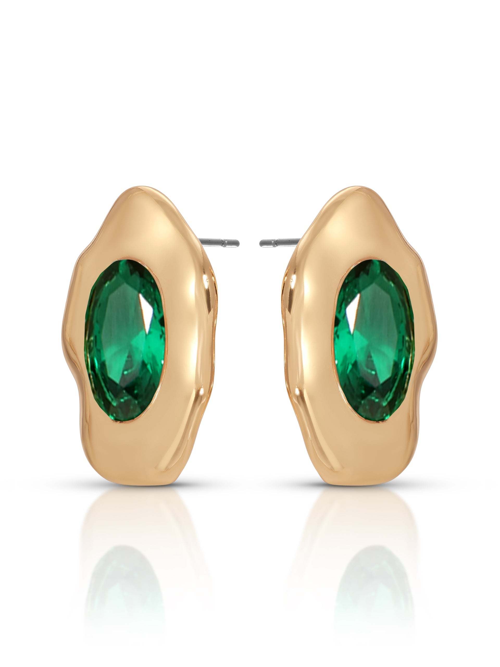 Molten Glow Crystal Studs-9