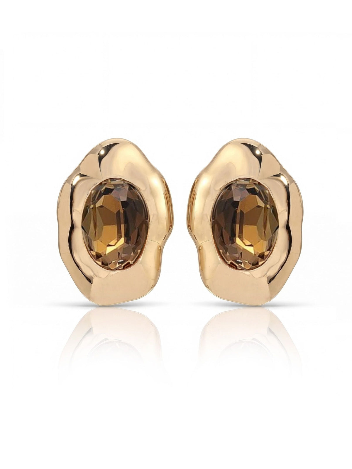 Molten Glow Crystal Studs-13