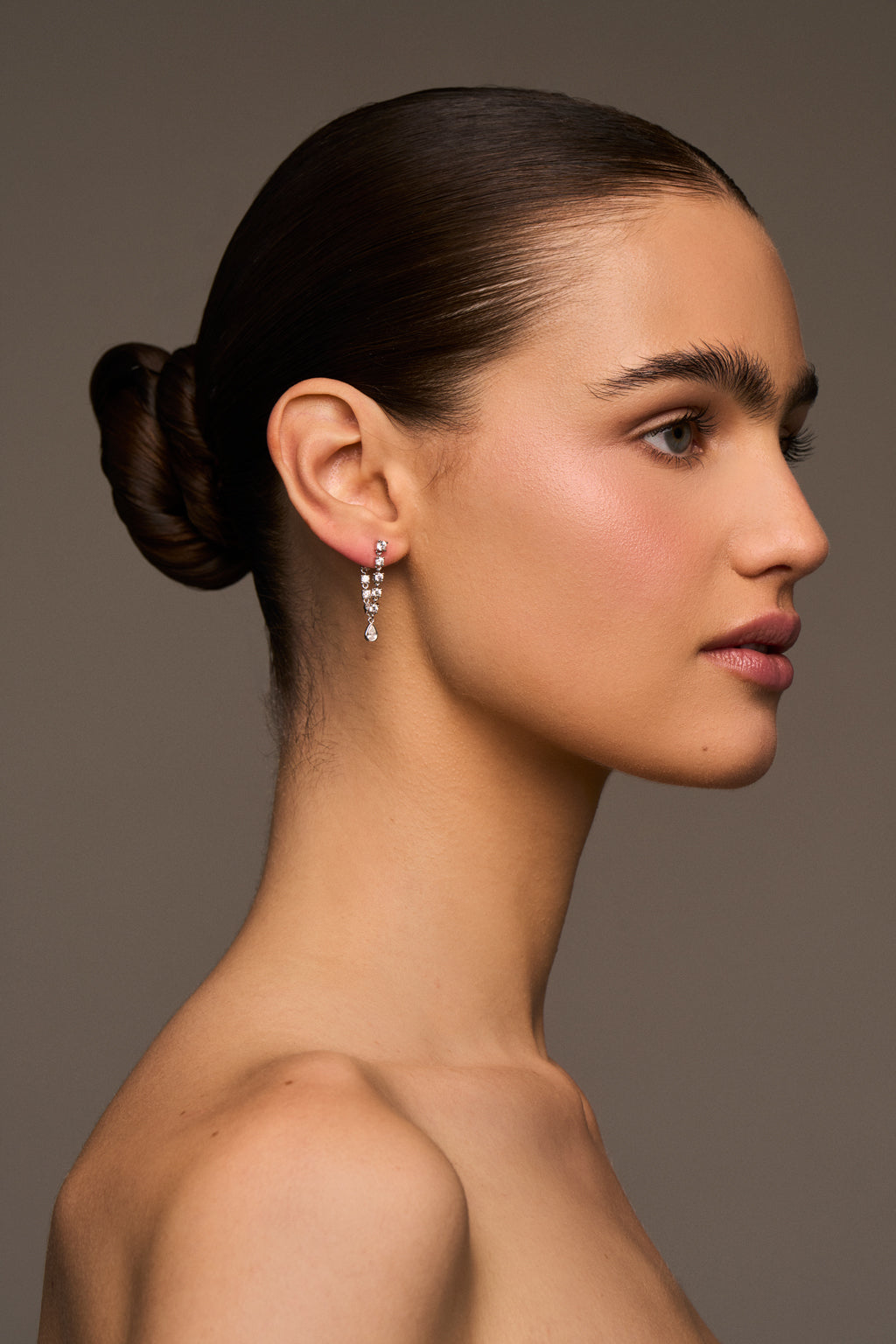 Small Stephie Bezel Earrings