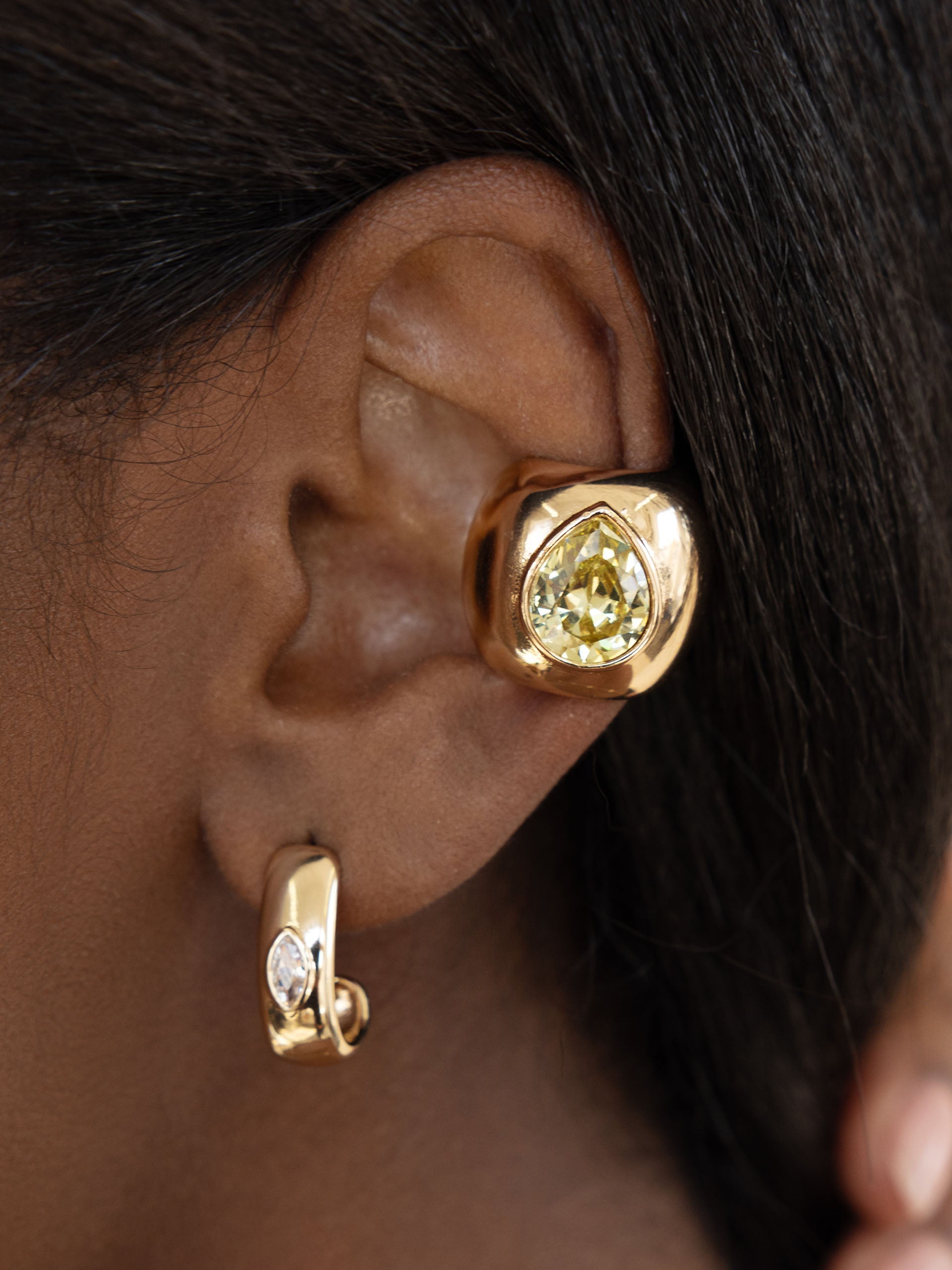 Bold Crystal Ear Cuff-6