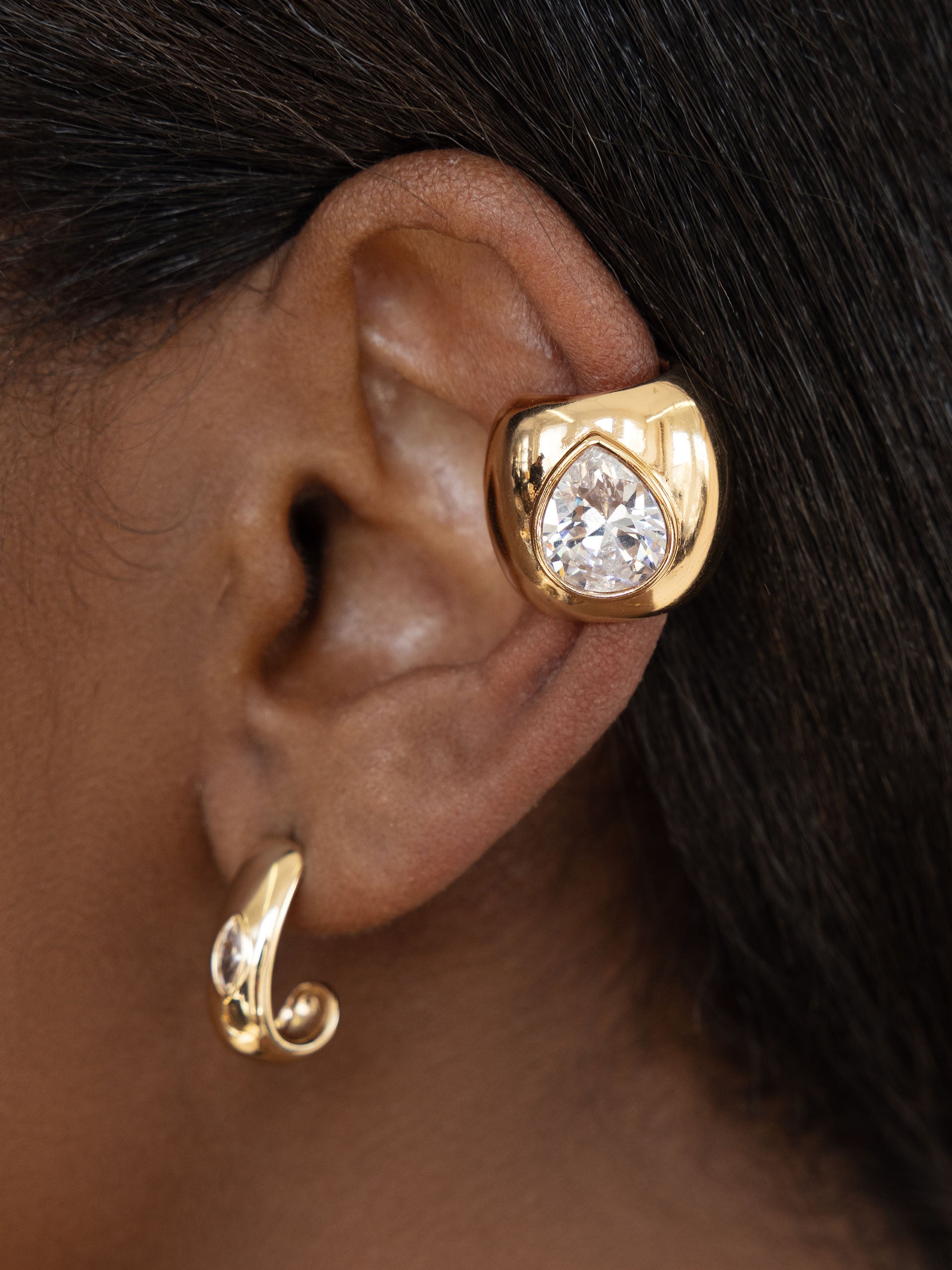 Bold Crystal Ear Cuff-7