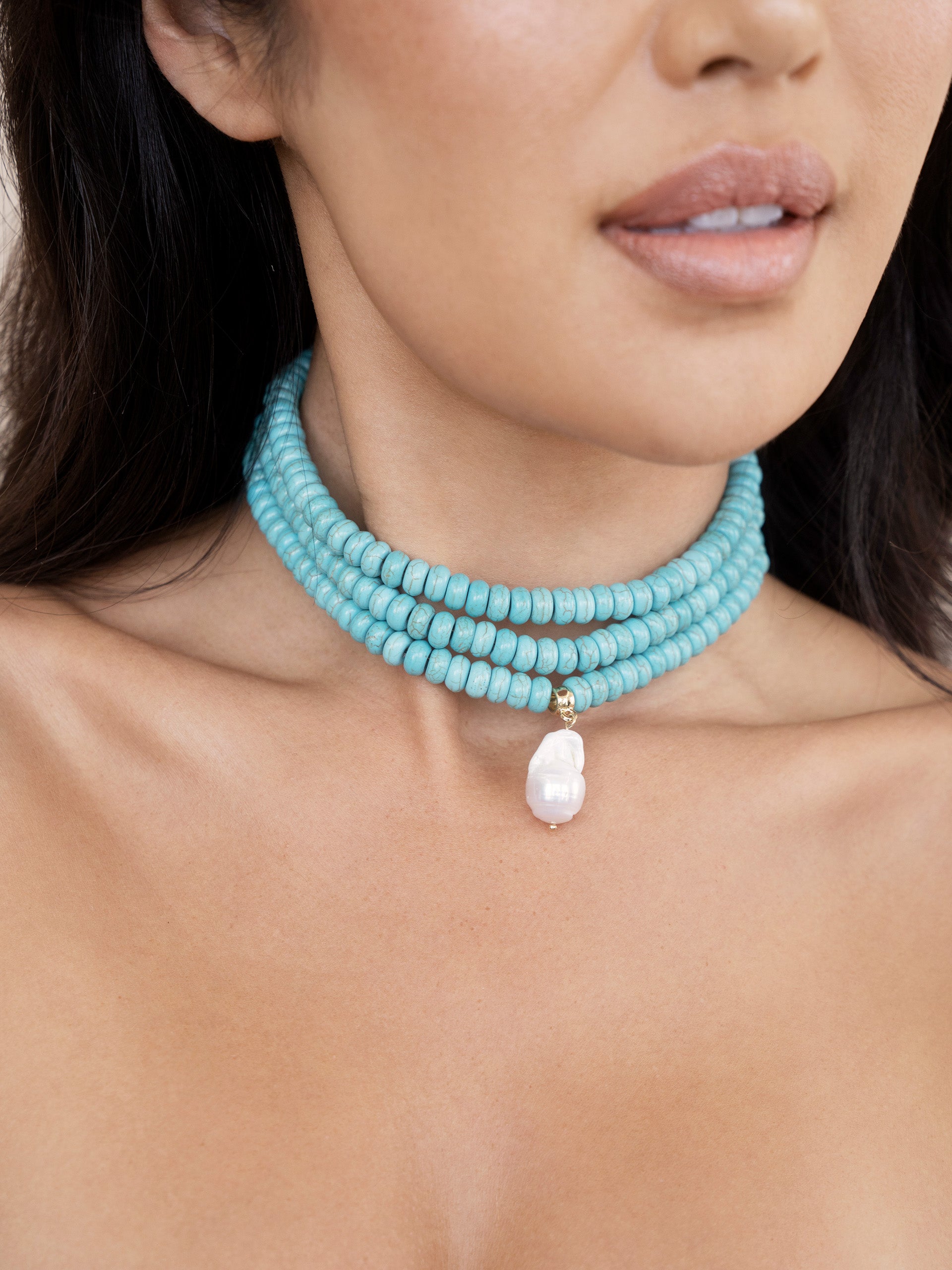 Marina Layers Turquoise Necklace-5
