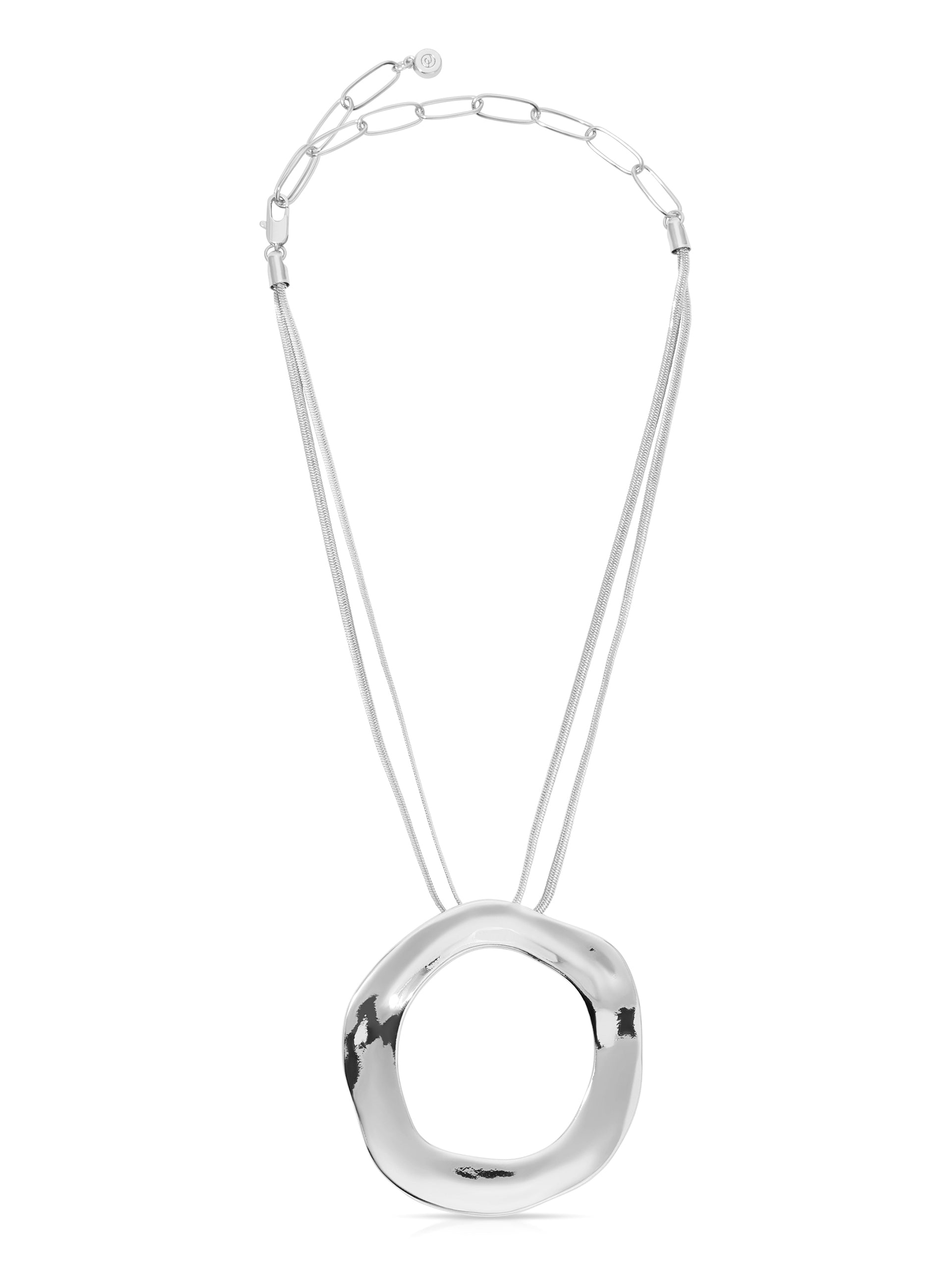 Open Circle Necklace-8
