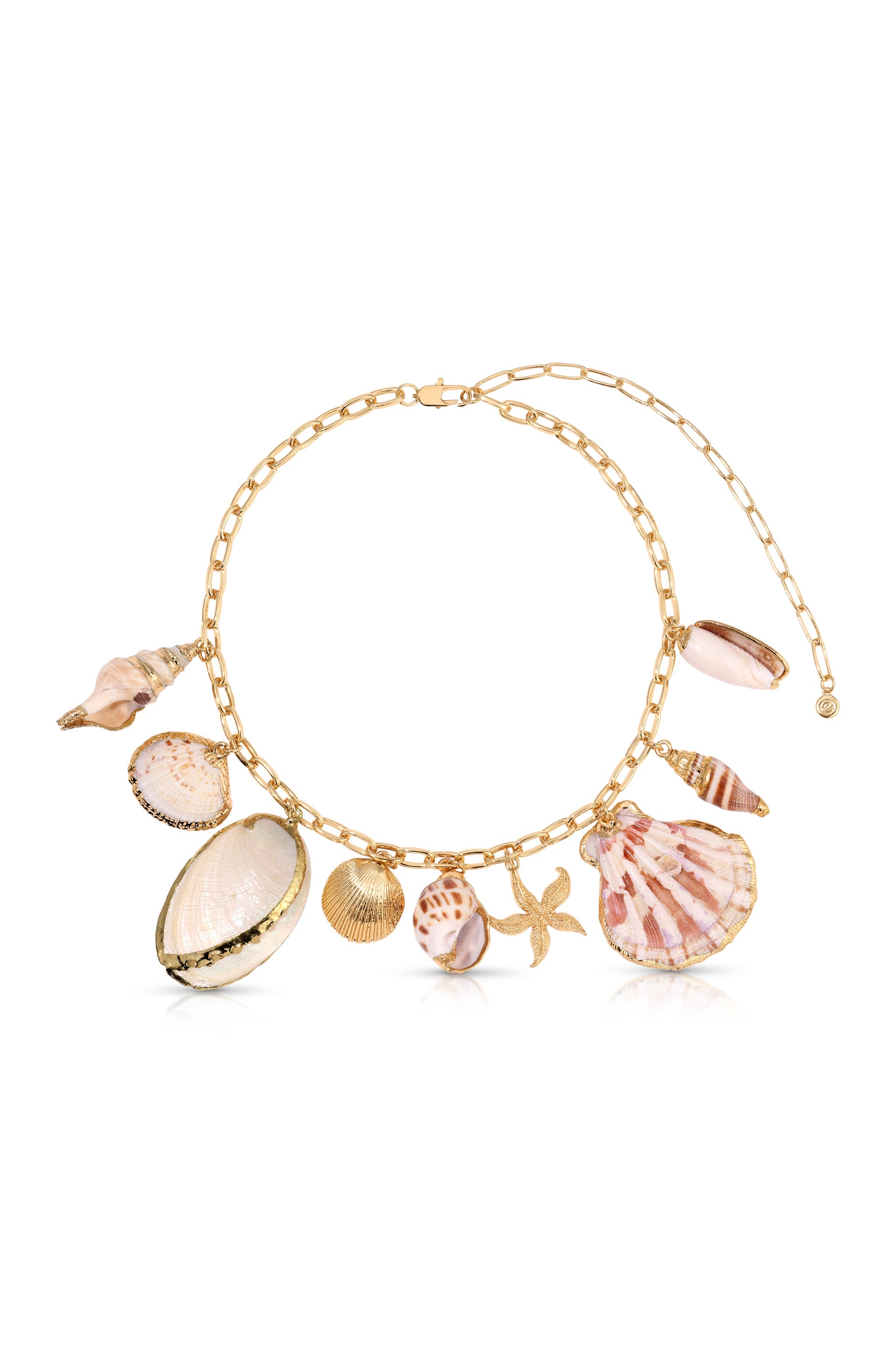 Private Island Assorted Shell Necklace-1