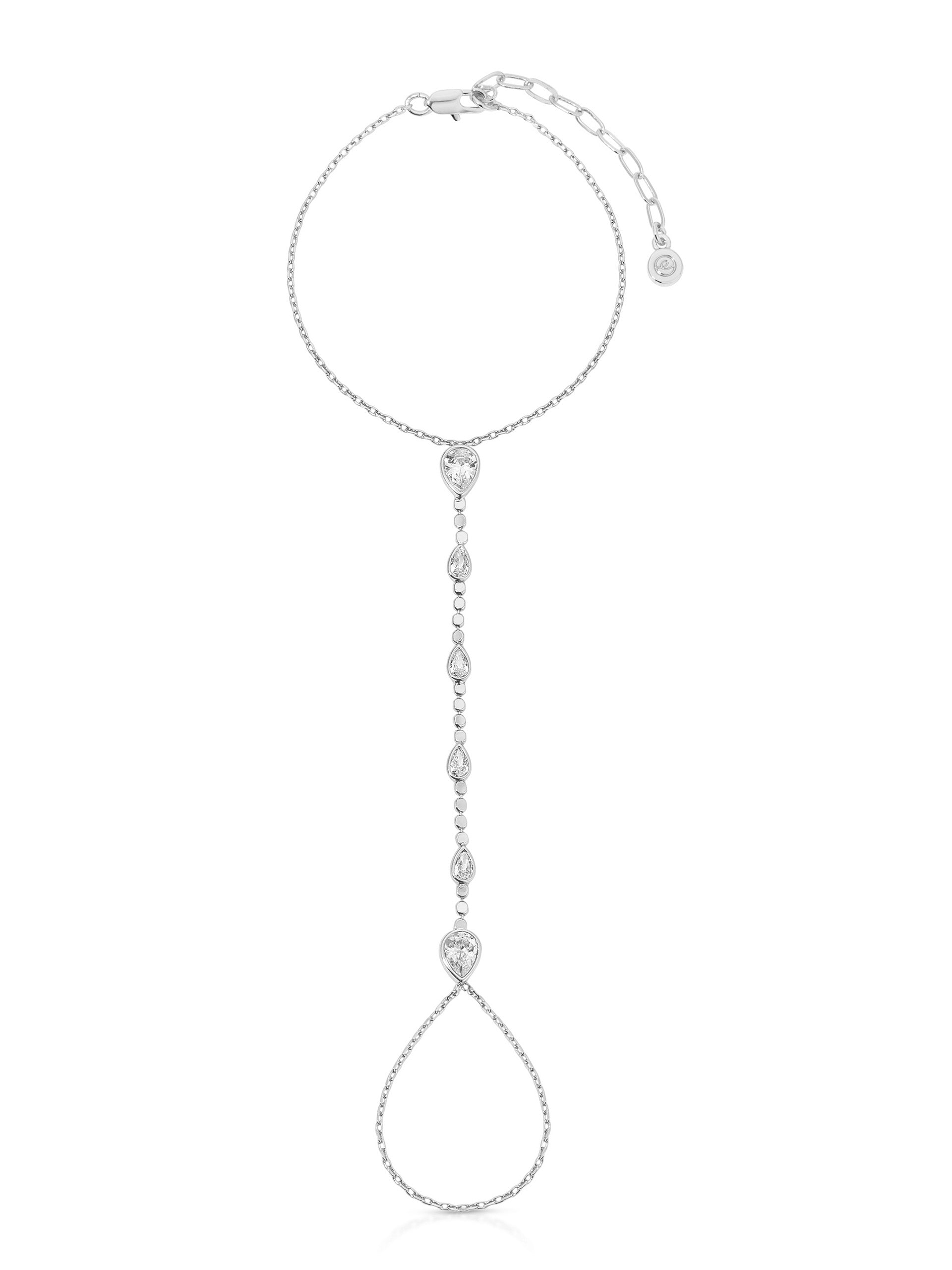Dripping Crystal Hand Chain-7