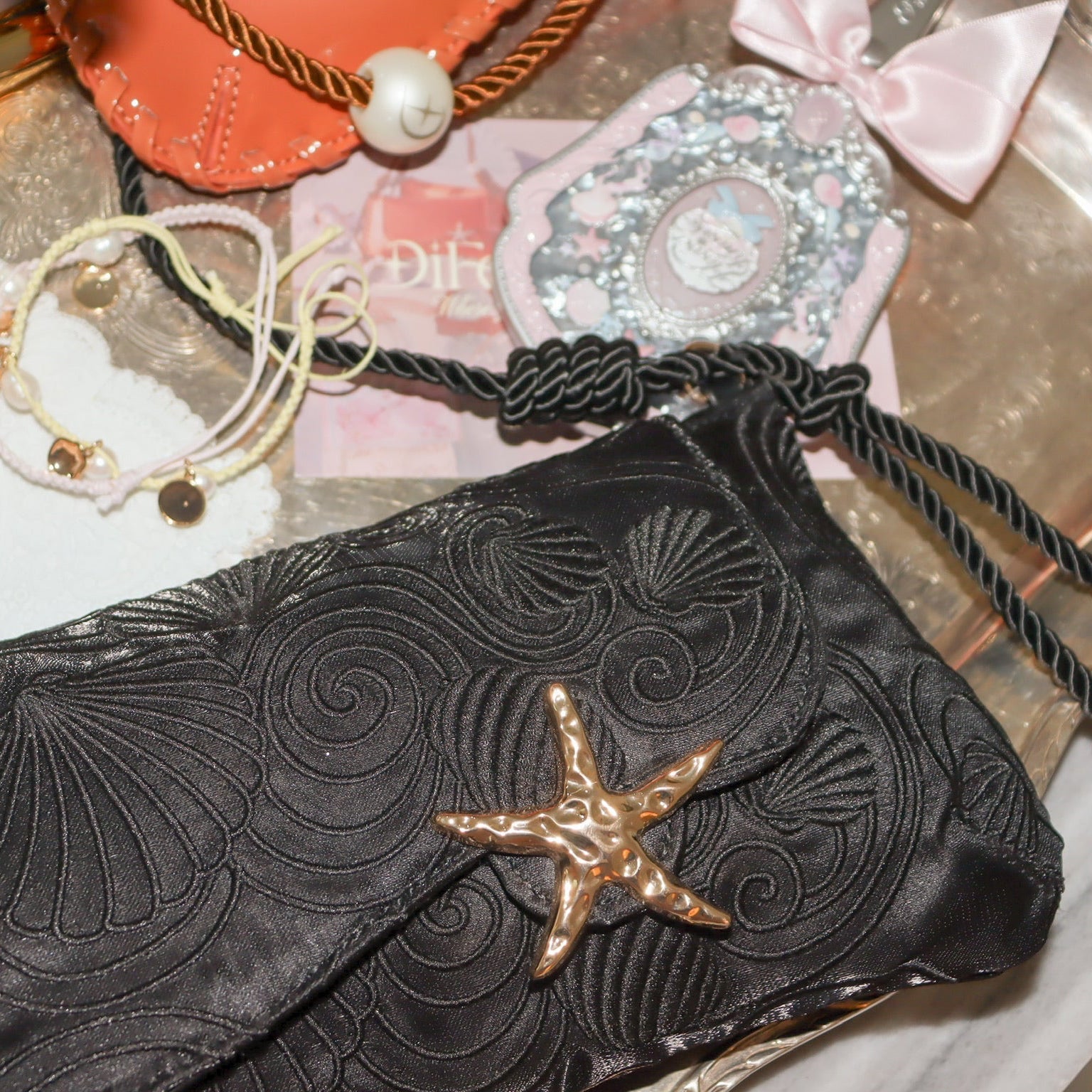 Eternal Afterglow Midnight Shoulder Bag-8