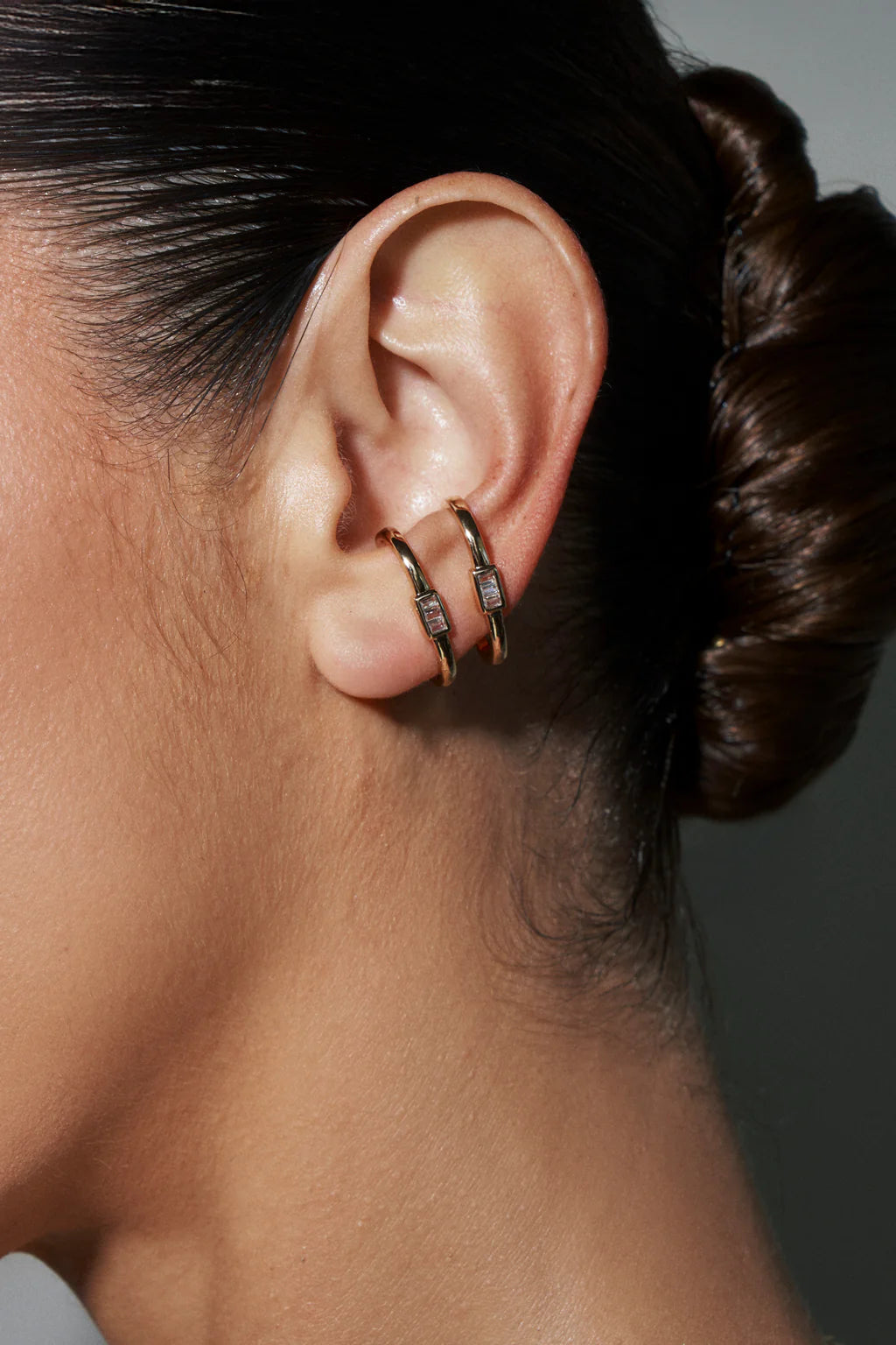 Baguette Stud Earrings
