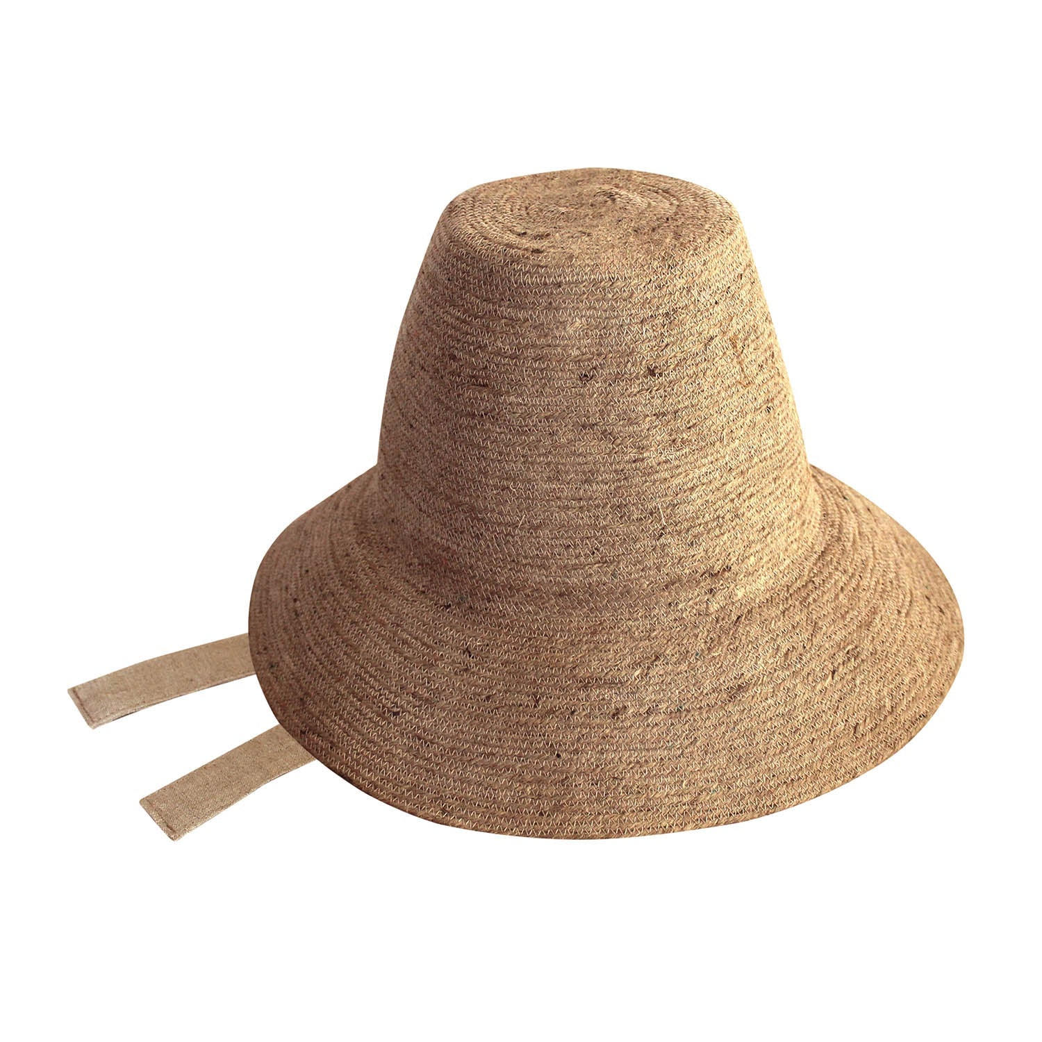 Meg Jute Straw Hat In Beige-2