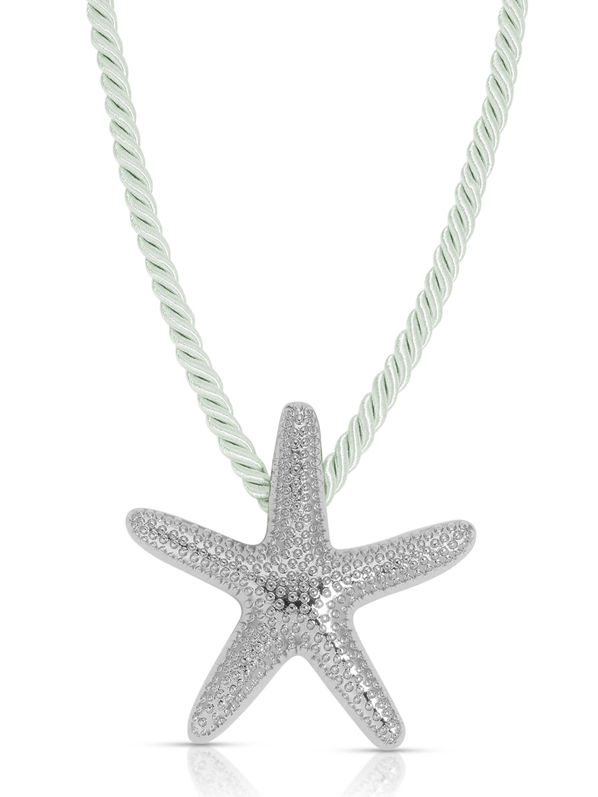 Starfish Statement Pendant Necklace-7