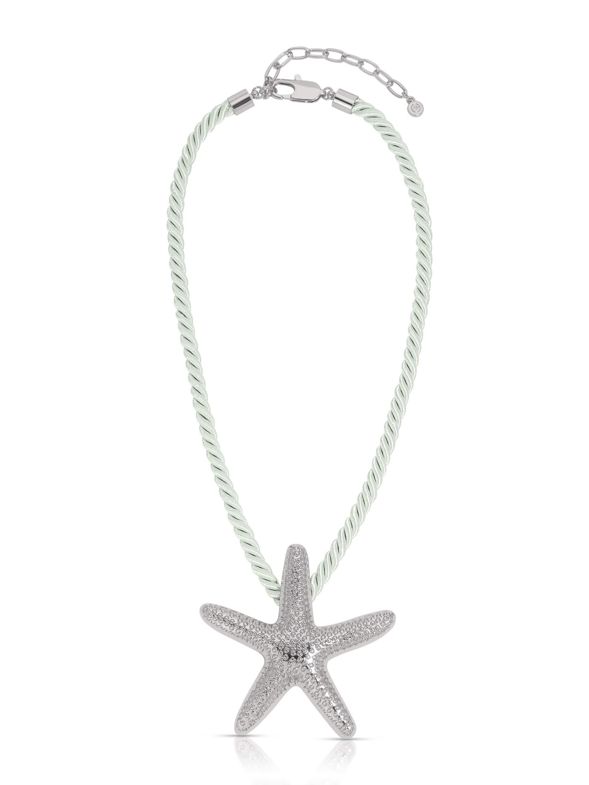 Starfish Statement Pendant Necklace-5