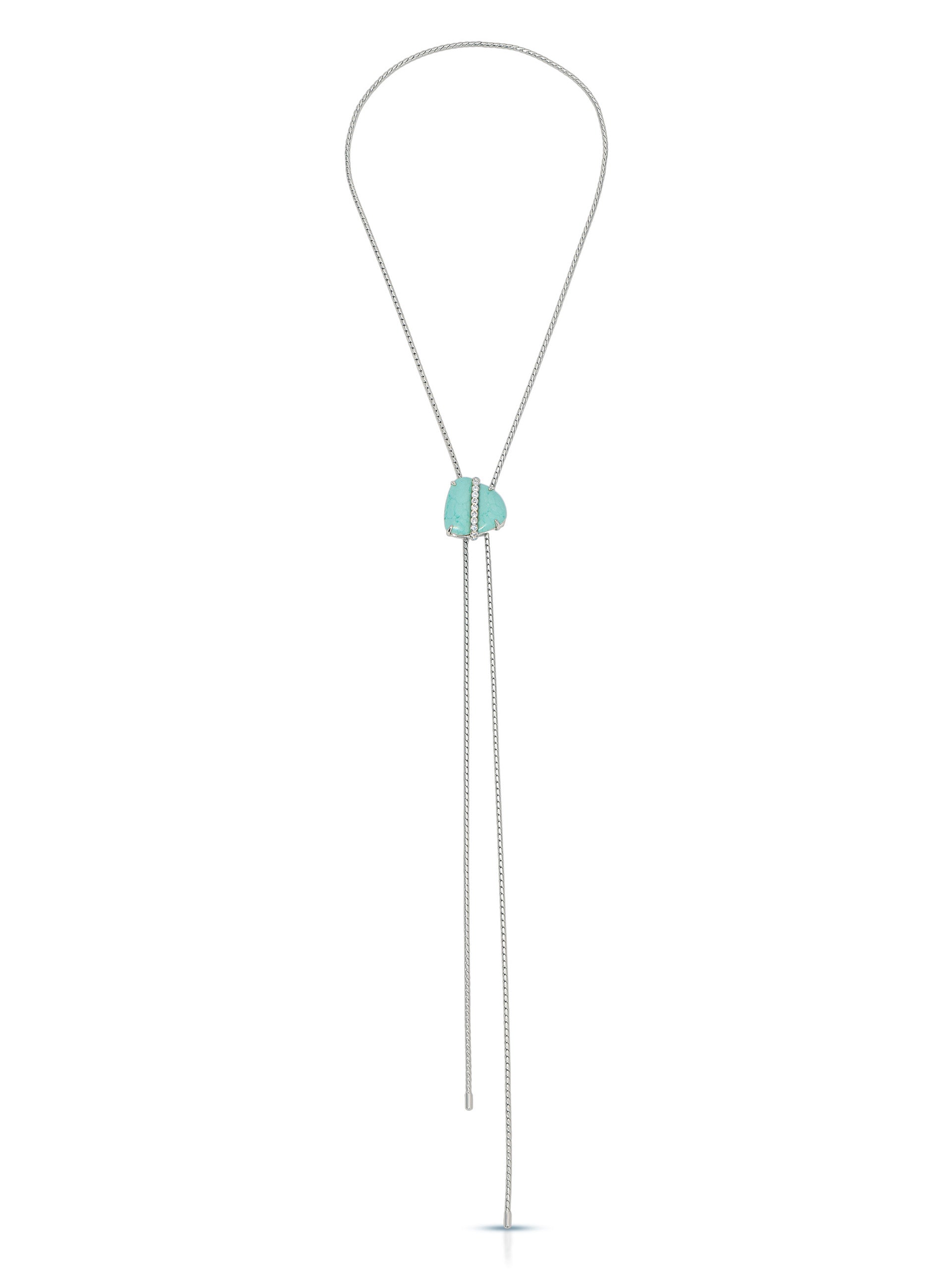 Turquoise Solstice Bolo Necklace-8
