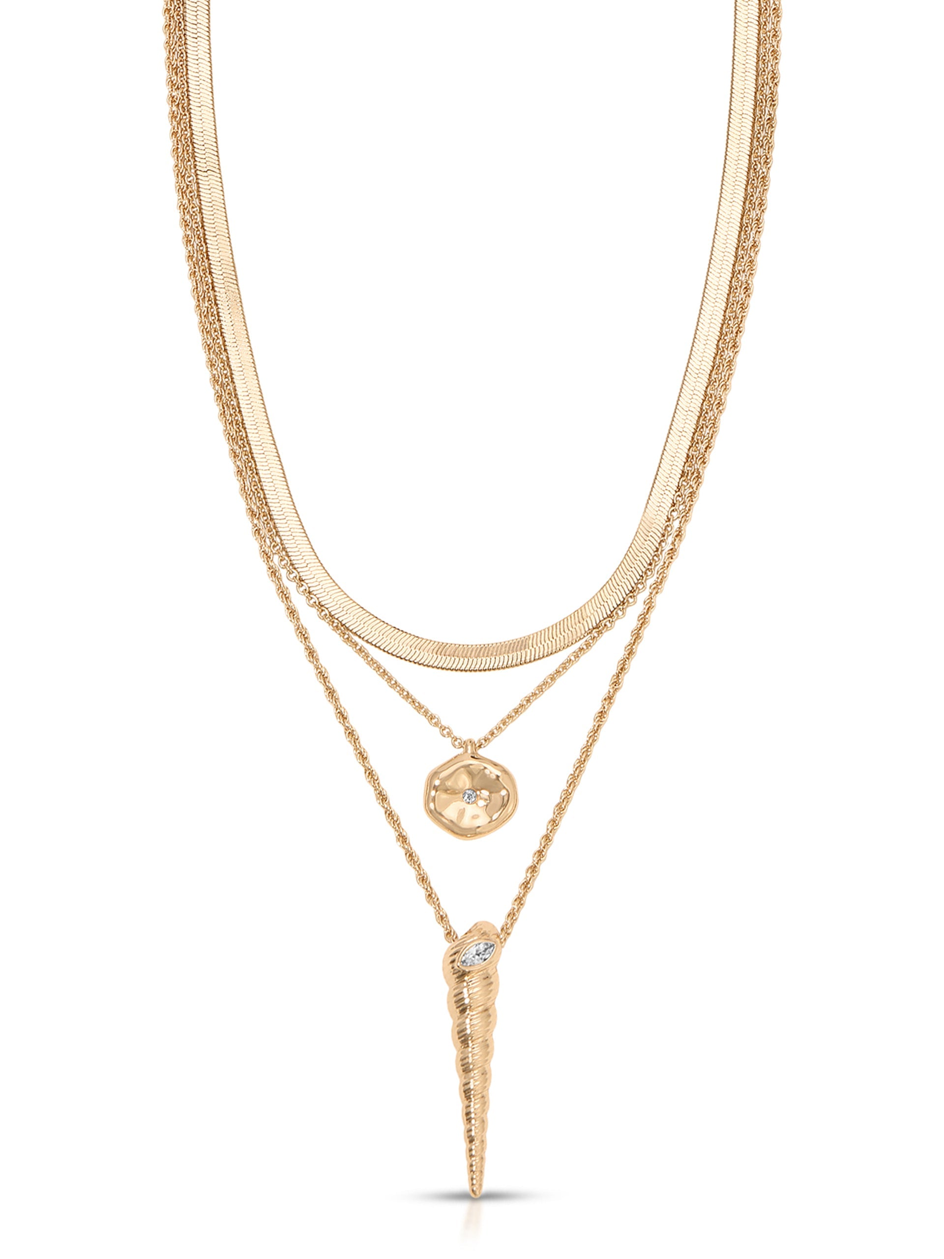 Saint Tropez Shell Necklace-1